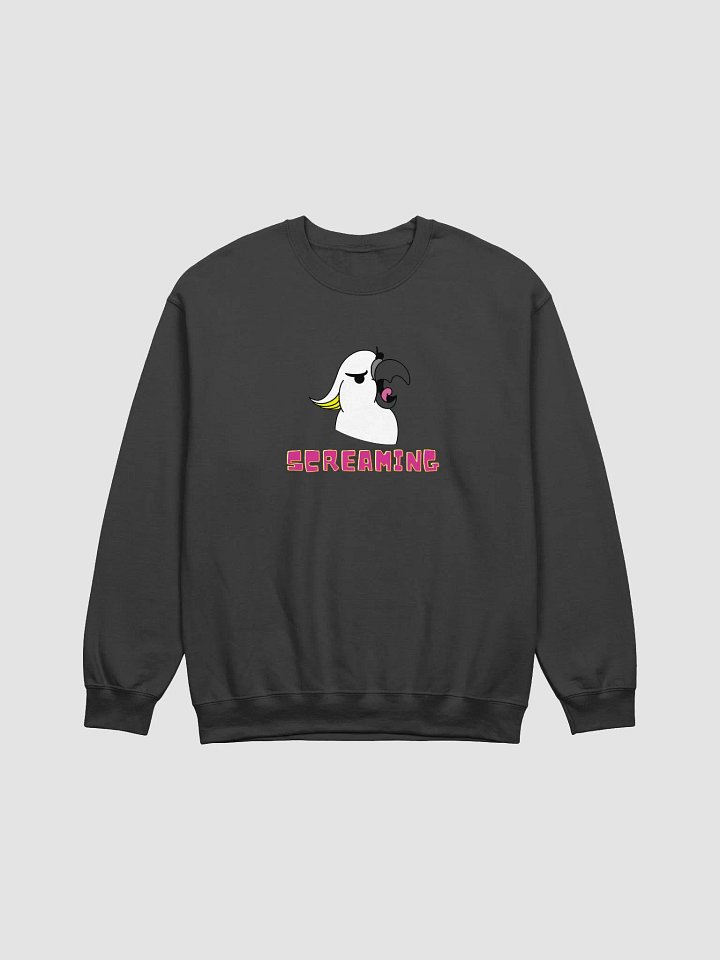 Screaming Cockatoo Crewneck Sweatshirt Multicolor product image (1)