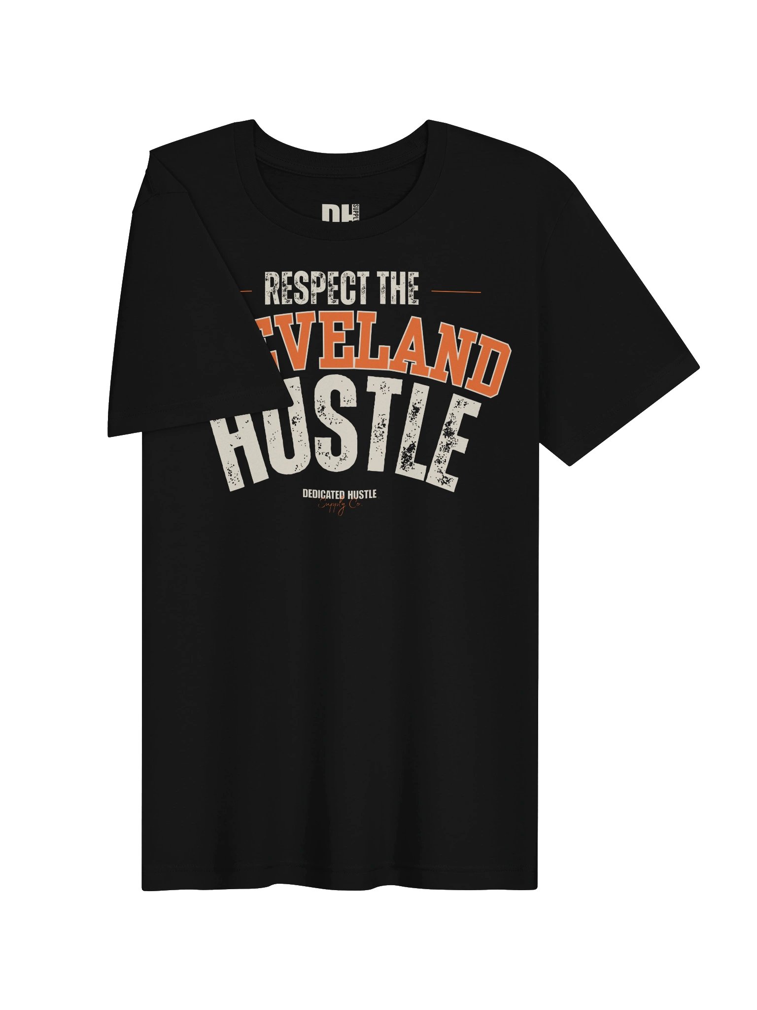Respect the Cleveland Hustle - Varsity Edition Tee | Black product image (3)