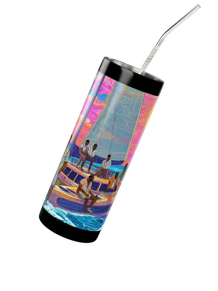 Tropical Sunset Stainless Steel Tumbler product image (2)
