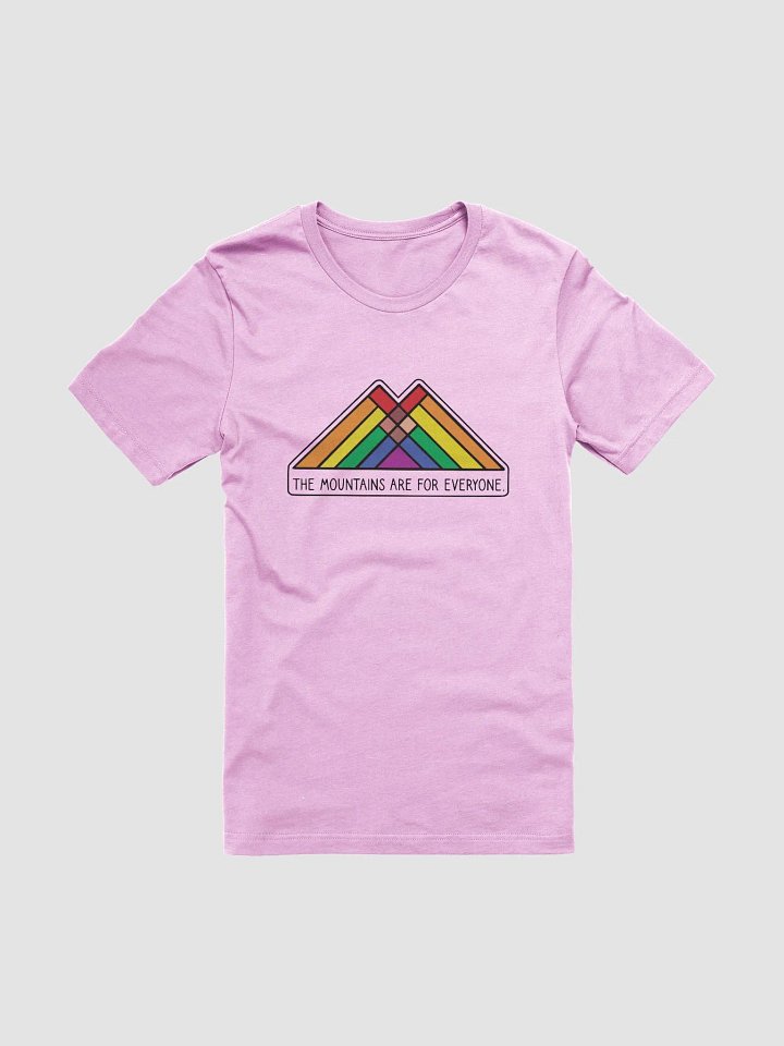 Mountains are for EVERYONE! Comfort Fitted T-Shirt Alt National Parks Wear Resistance Rangers product image (4)
