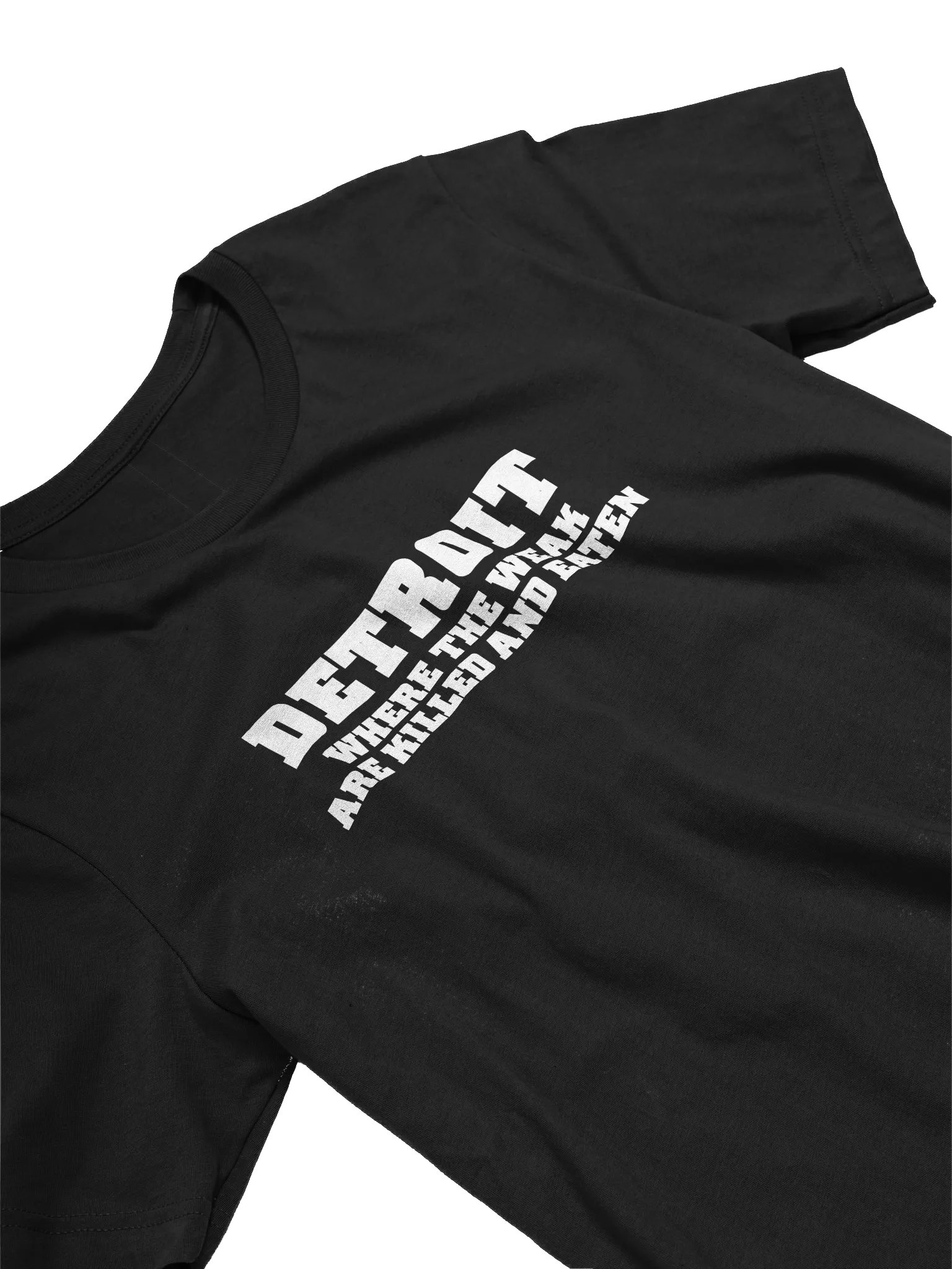 DETROIT - WHERE THE WEAK ARE KILLED AND EATEN TEE product image (1)