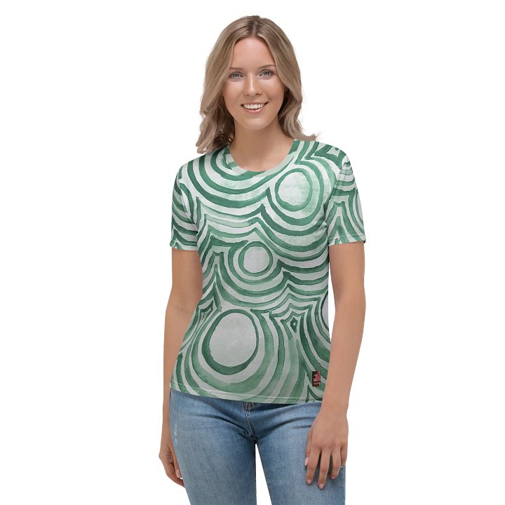 "Green Swirl" Women's Tee product image (1)
