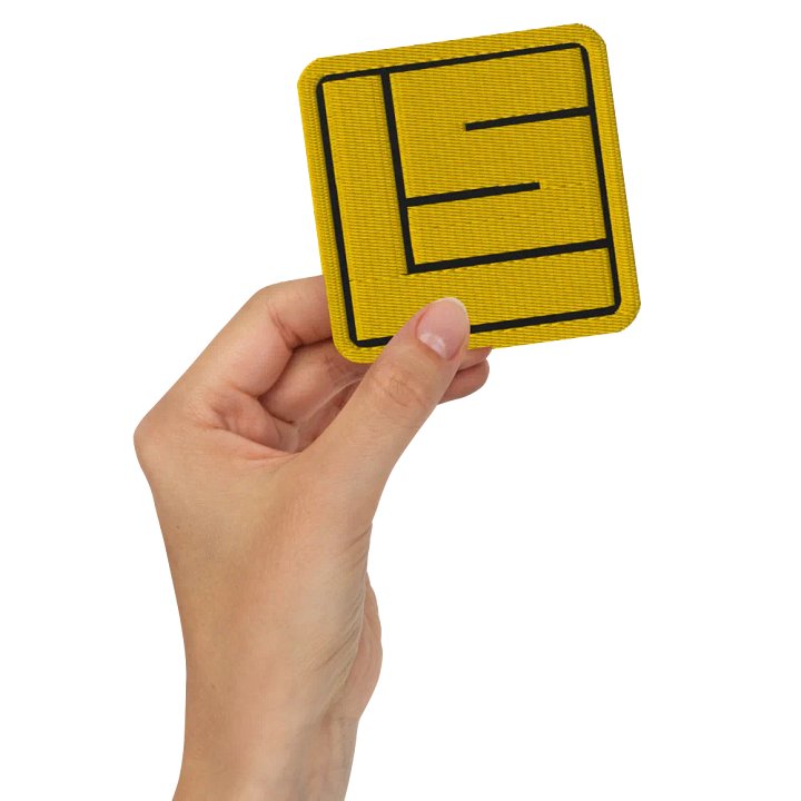 LS Square Patch (Yellow) product image (2)