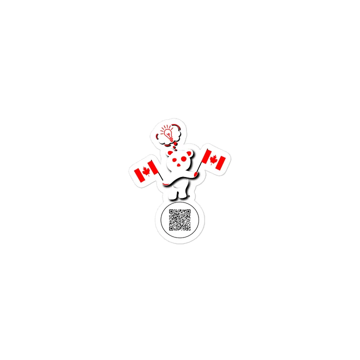 Canada — Country Bear Sticker | BehrBrained Media product image (1)