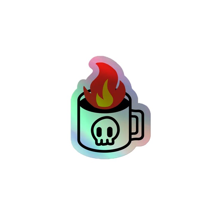 Shiny Logo Sticker product image (1)