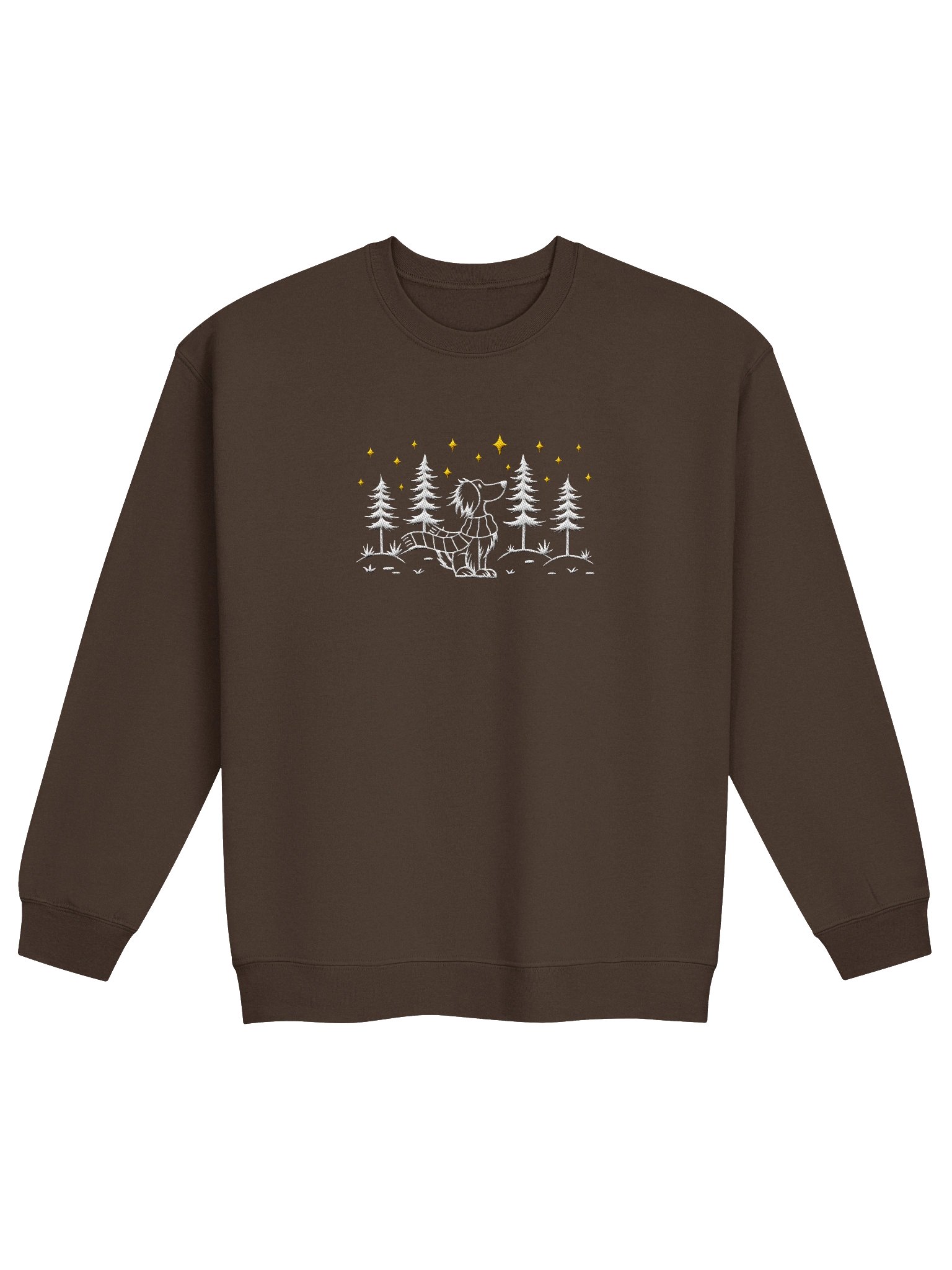 Boykin Spaniel Winter/Christmas Line Art Design Embroidered Sweatshirt product image (5)