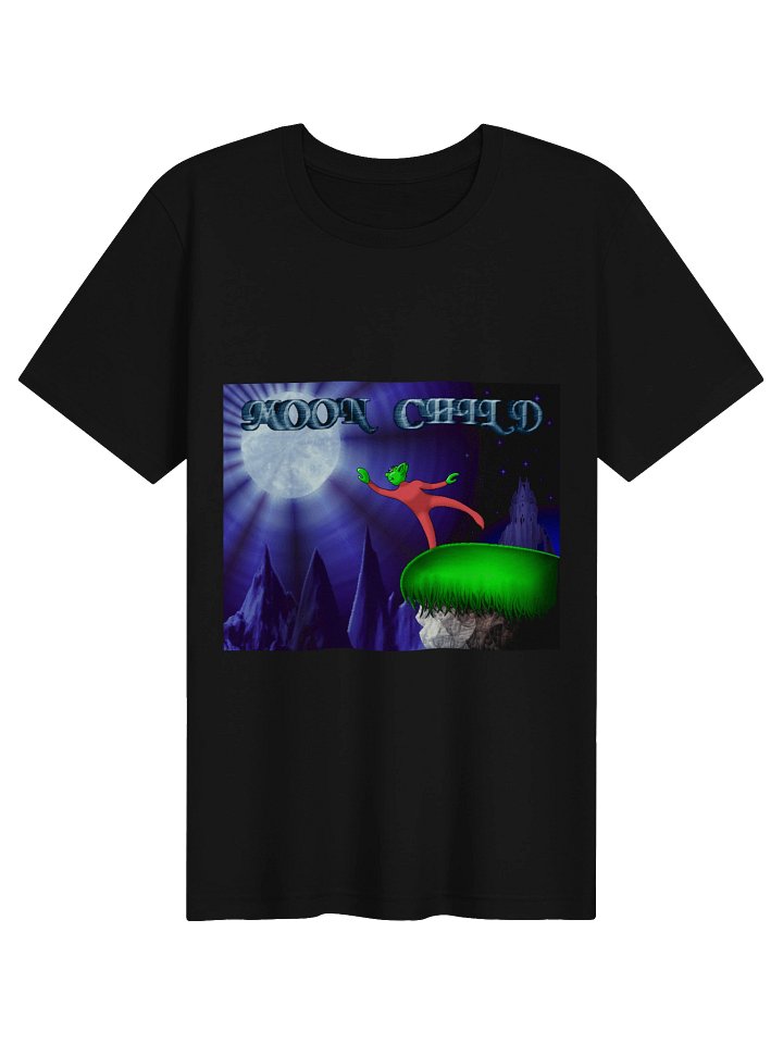 Moon Child title picture soft T-shirt product image (1)