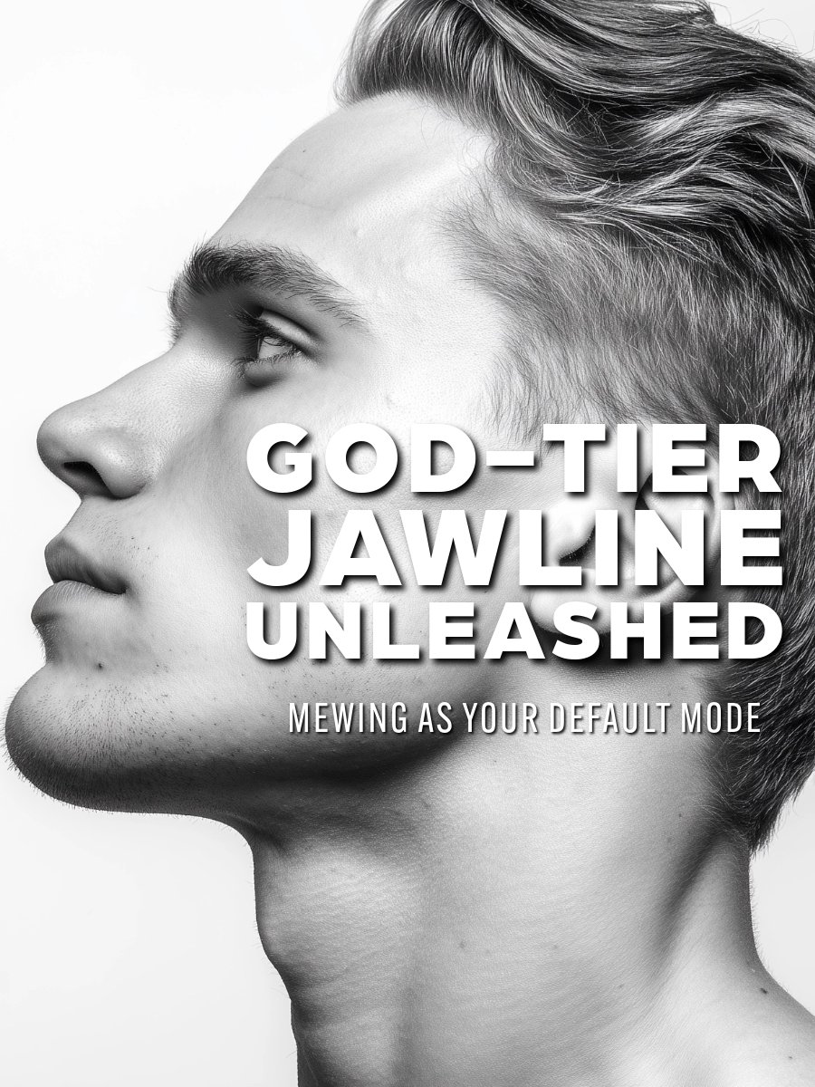 JAWLINE UNLEASHED: Mewing as Your Default Mode: Permanent God-Tier Facial Structure (PREMIUM) product image (1)