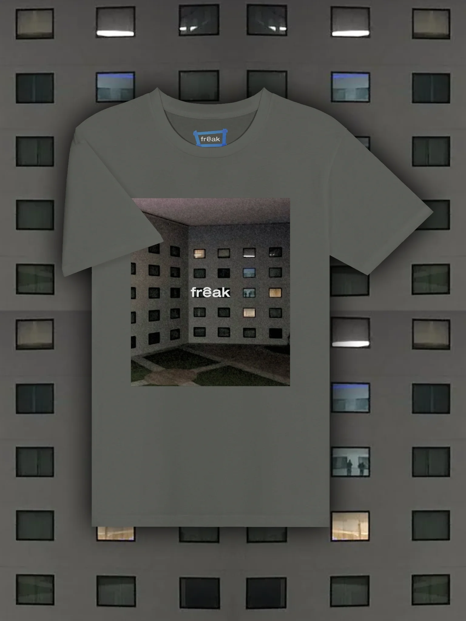 The Courtyard of Windows - Unisex FREAK x Backrooms Tee product image (2)