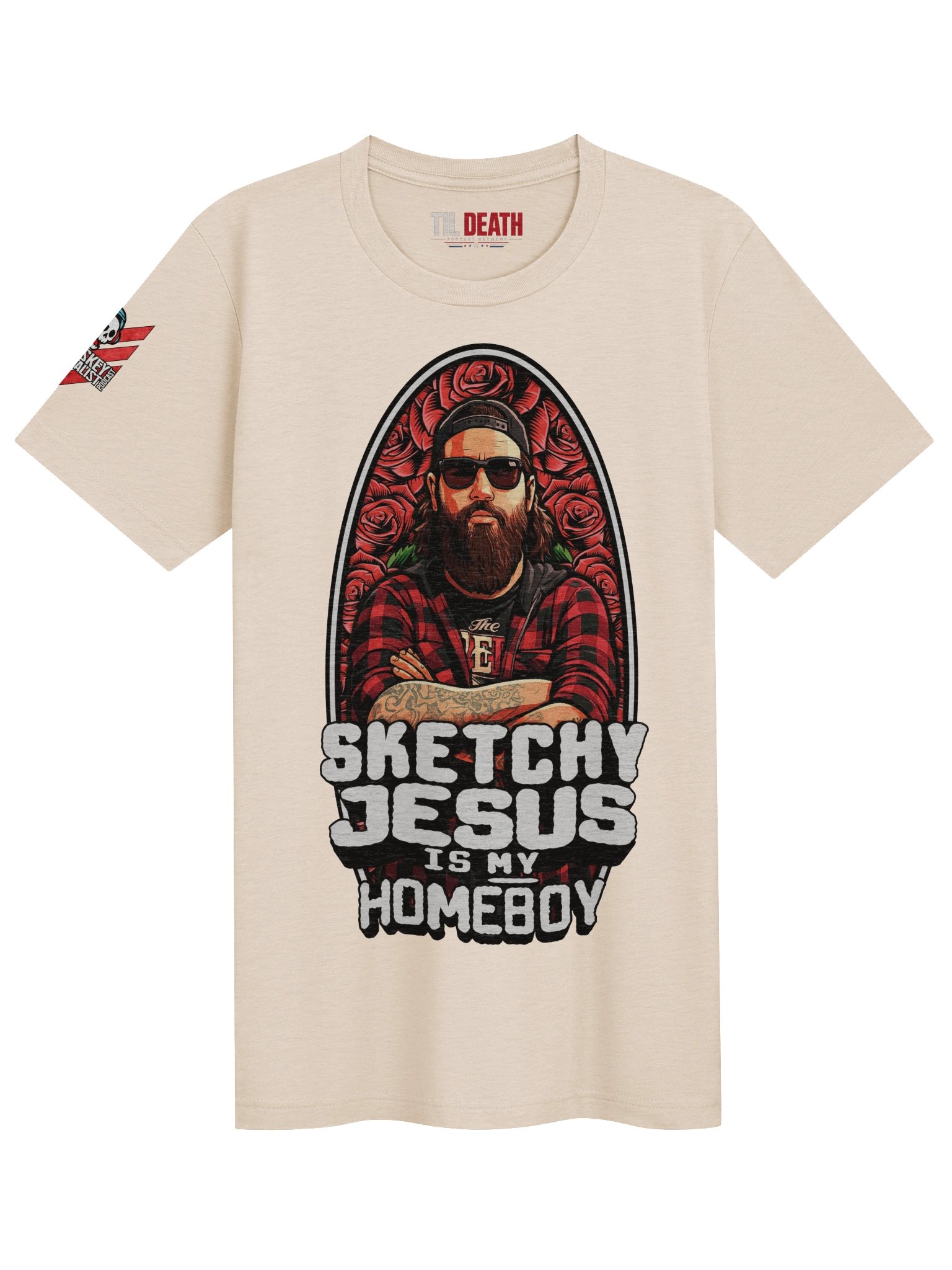 "Sketchy Jesus Is My Homeboy" T Shirt product image (9)