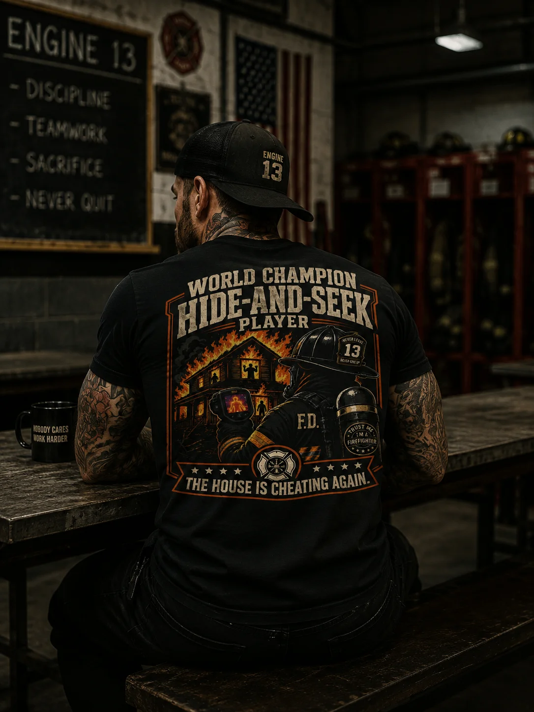 World Champion Hide-and-Seek Player – Heavyweight Tee product image (3)