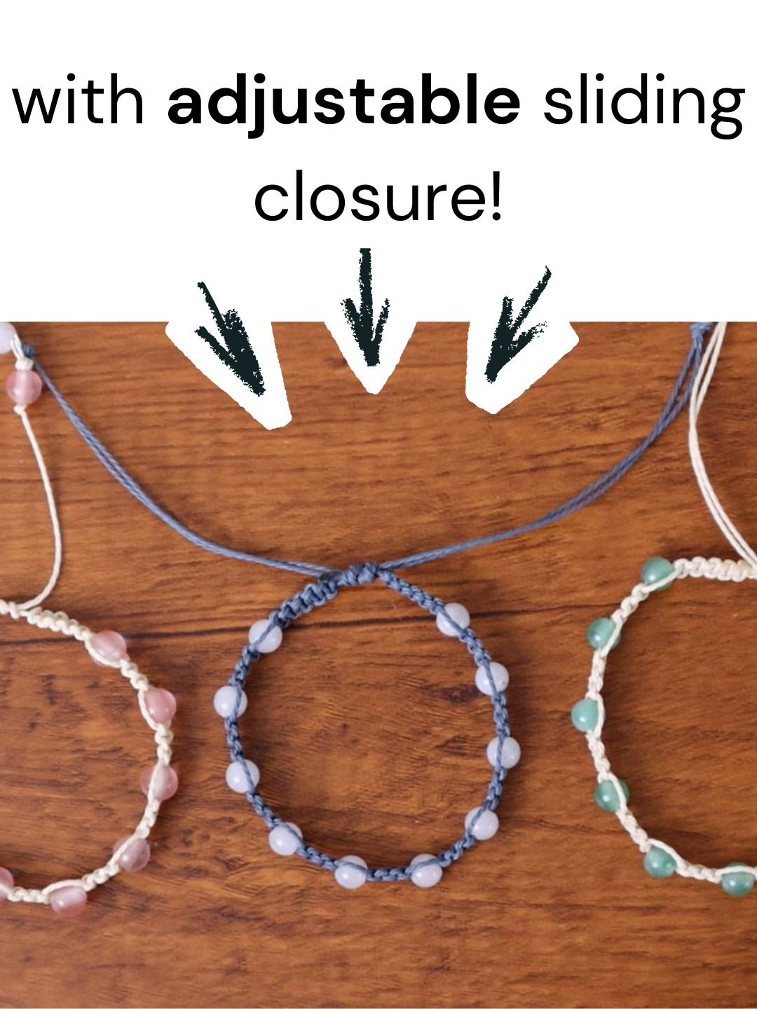 Beaded Macrame Bracelet (Digital PDF Pattern) product image (3)