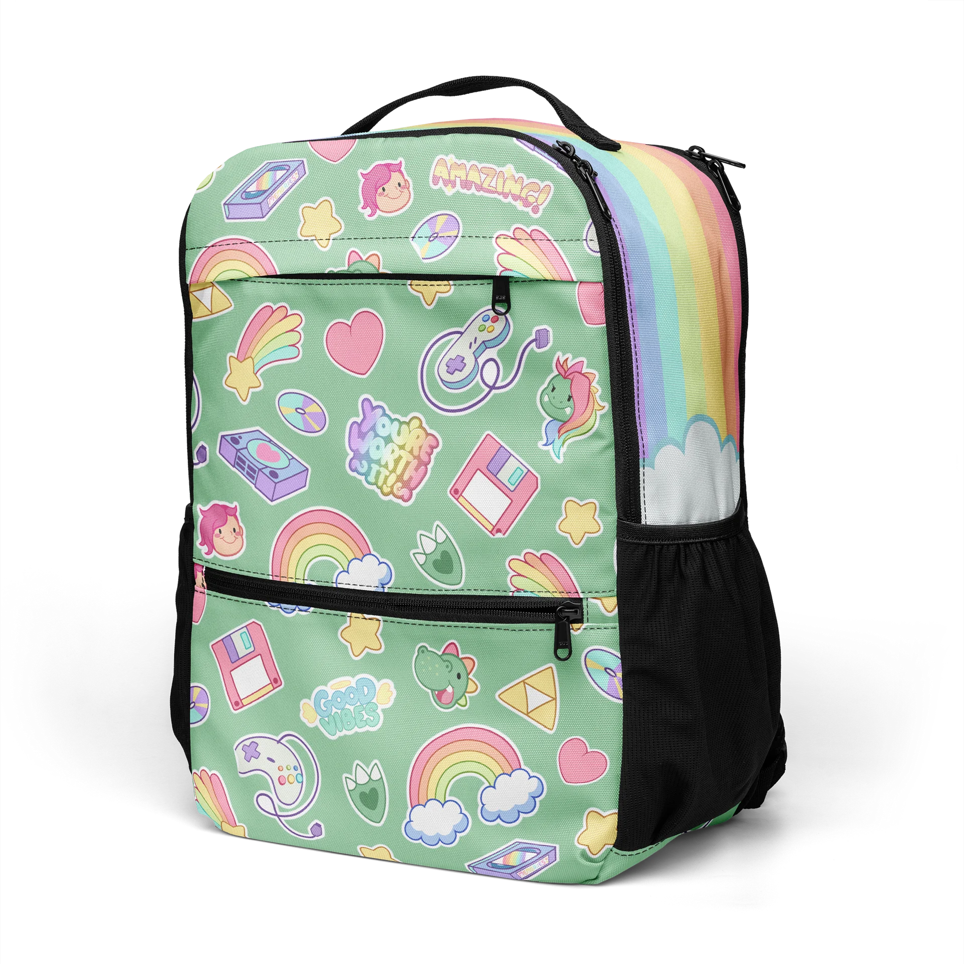 Retro Sticker Utility Backpack product image (5)