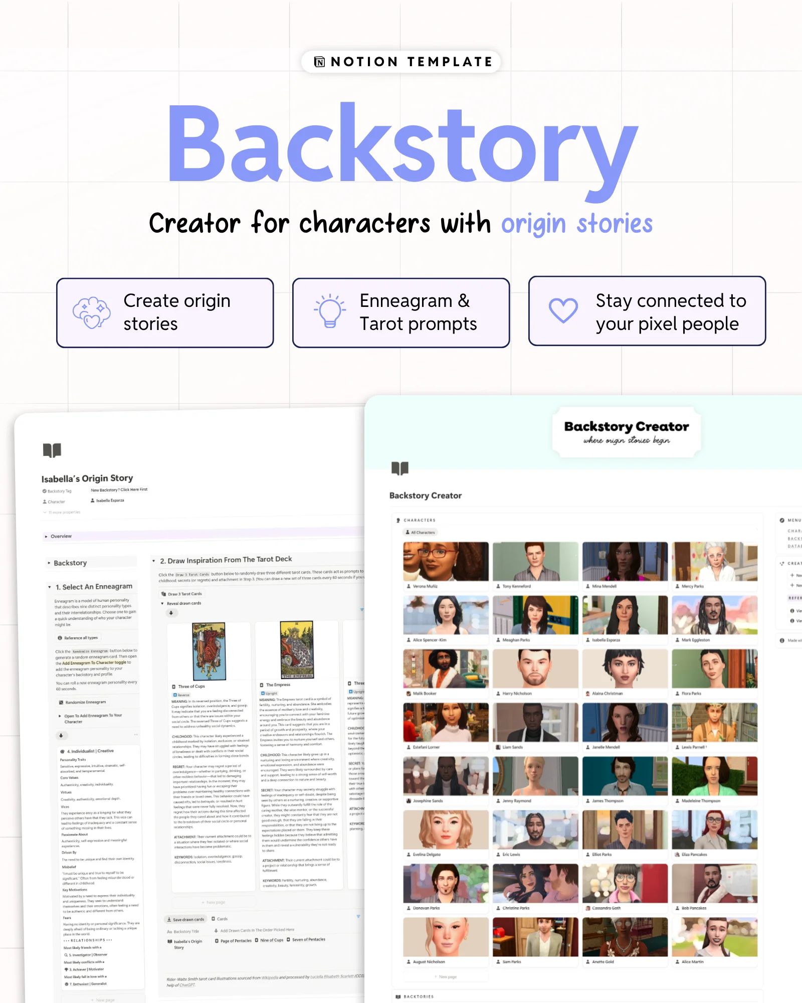Backstory Creator for Notion product image (1)
