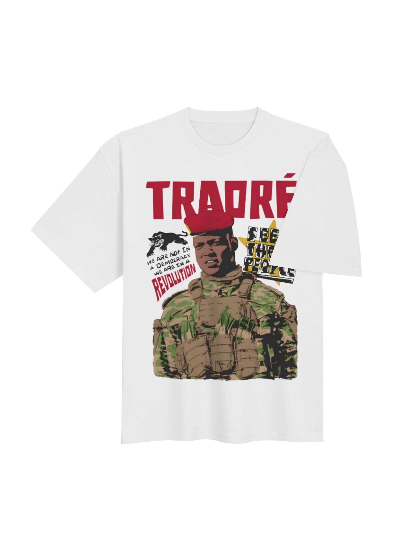 NEW REVOLUTION – Ibrahim Traoré Premium Shirt product image (4)
