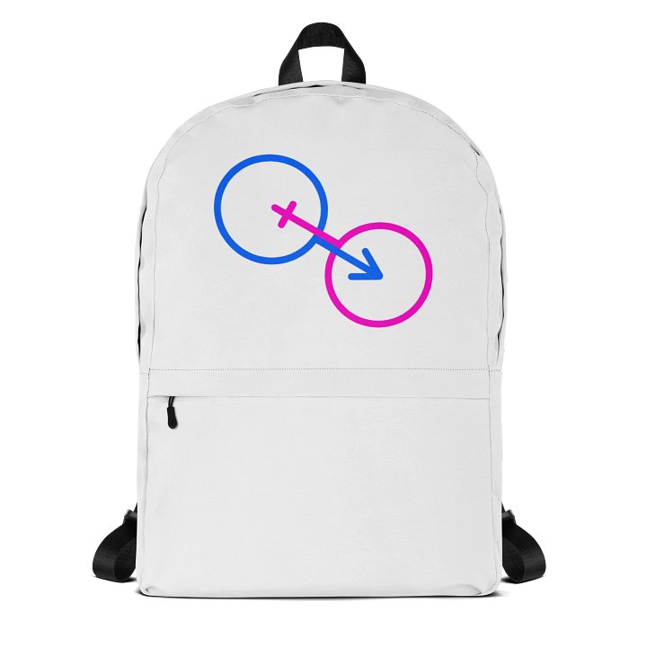 Traditional Gender Symbols All-Over Backpack product image (1)