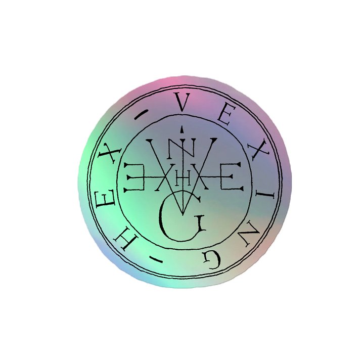 Sigil Kiss-Cut Holographic Stickers product image (2)