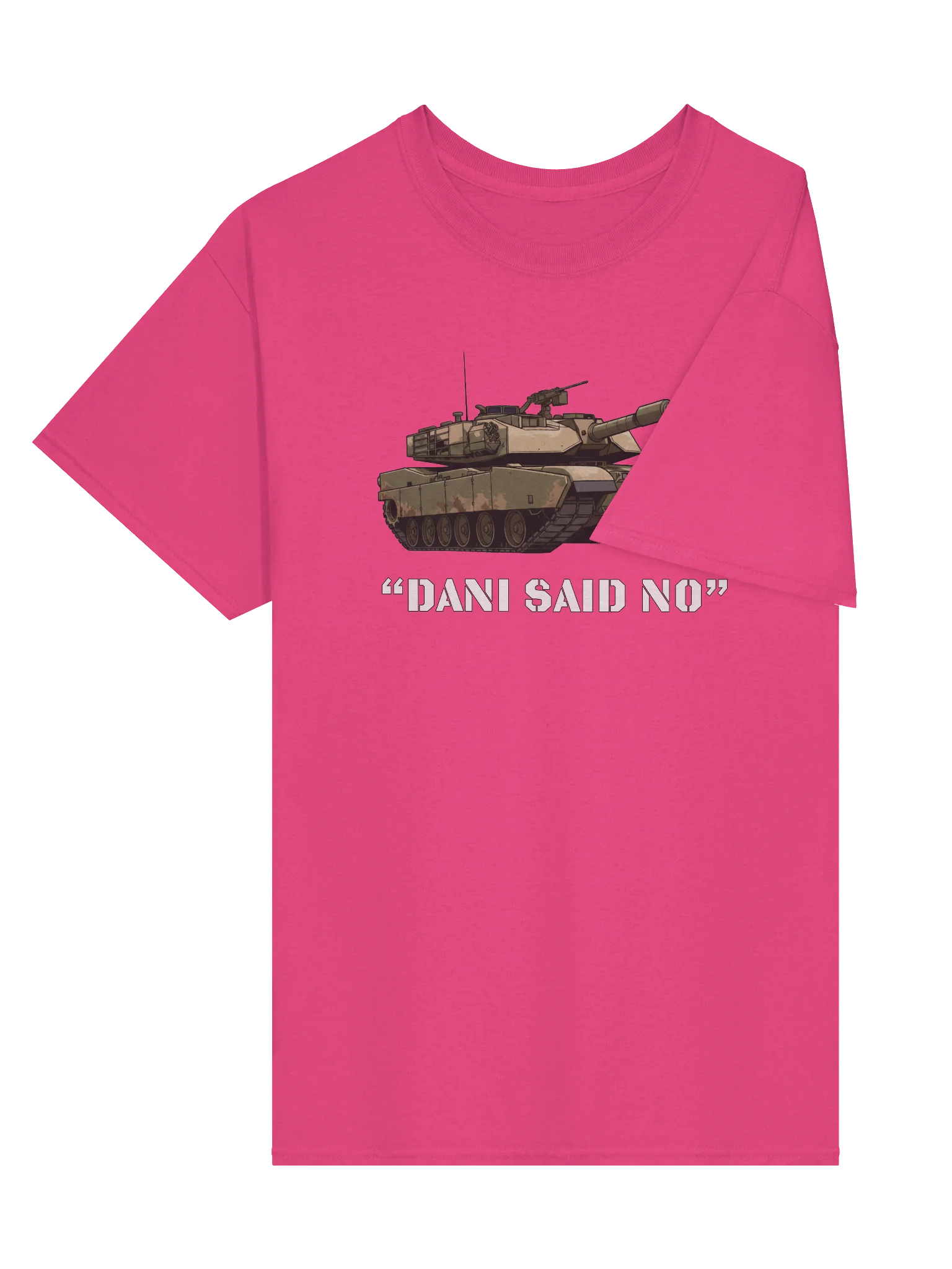 DANI SAID NO Camo Tank Make a bold statement with our Gildan heavyweight Tee product image (2)