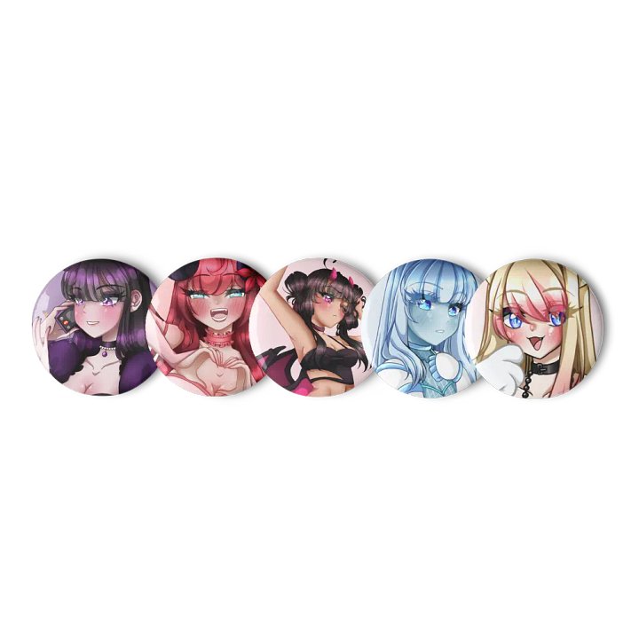 Hexdolls Pin Collection 1 product image (1)