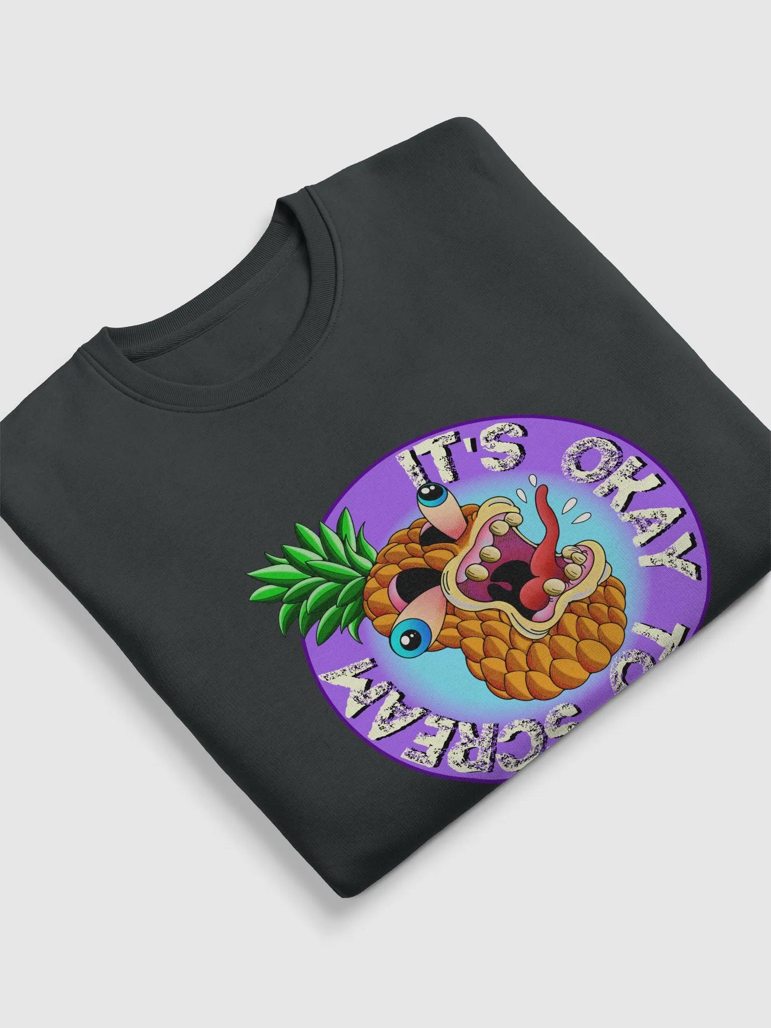 Please Scream: Stanley/Stella Unisex Eco Sweatshirt product image (6)