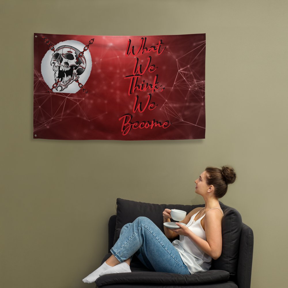 What,We,Think,We,Become Flag product image (5)