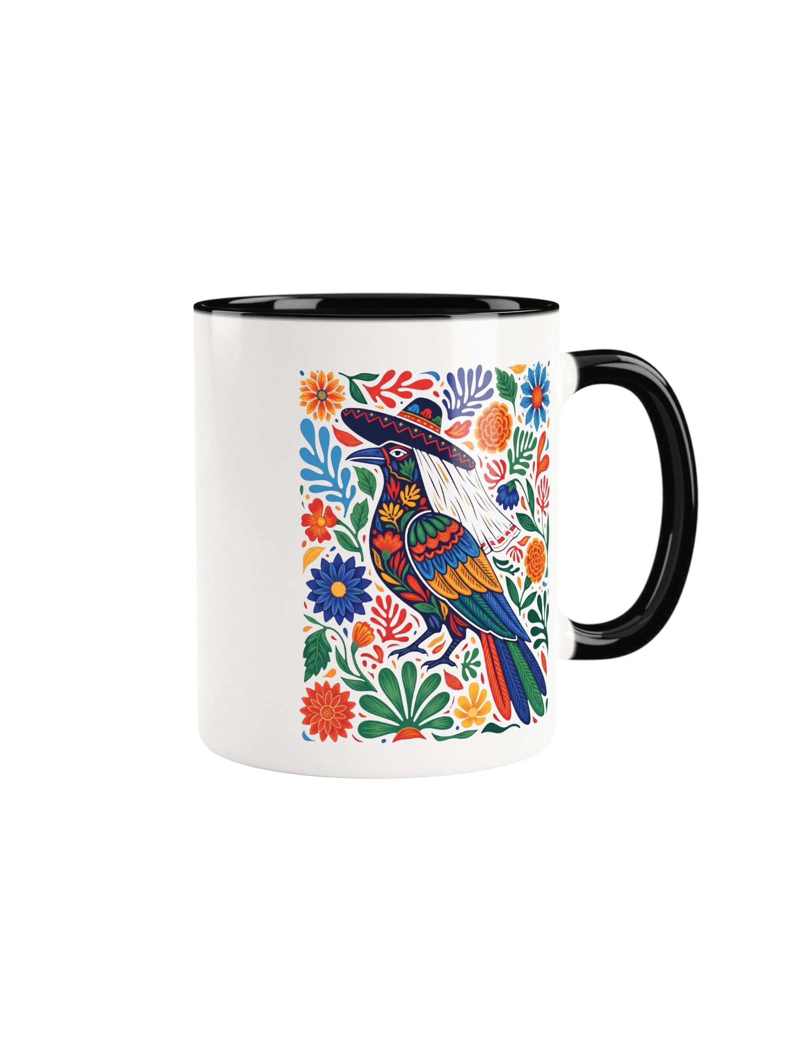 Folk Art Raven Mug product image (9)