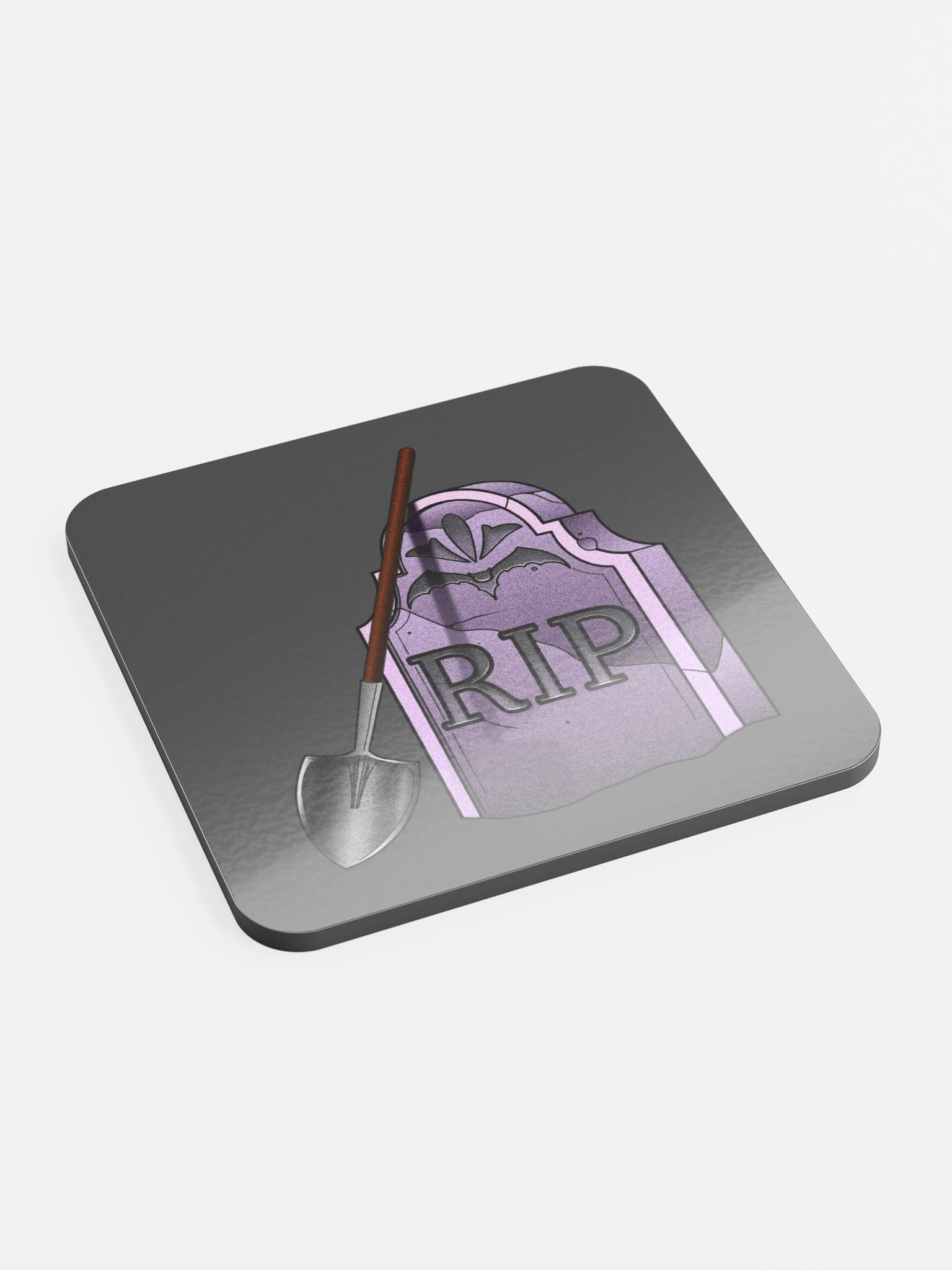 Tombstone - Glossed Cork Coaster product image (2)