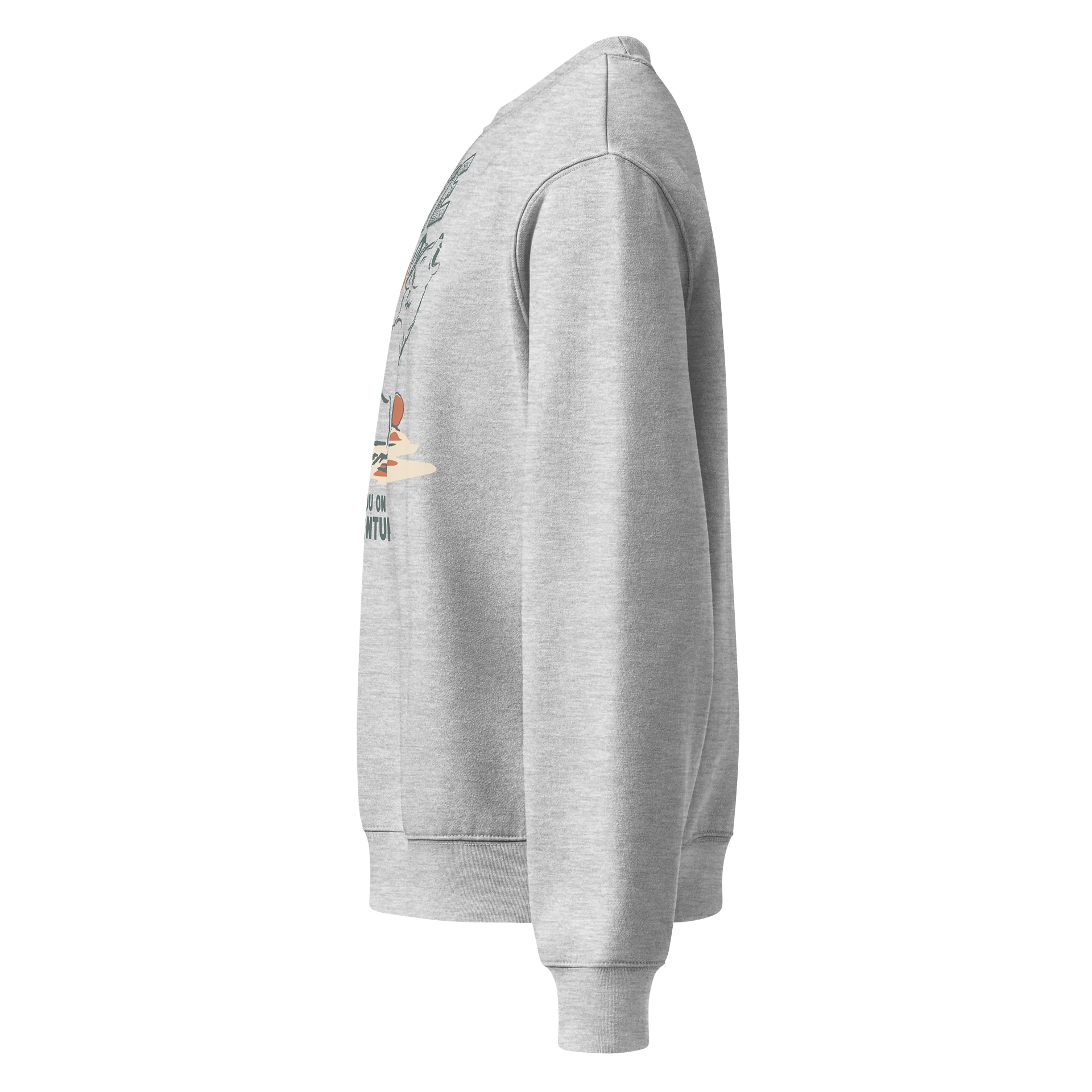 Howl At The Moon Unisex Oversized Crewneck product image (3)