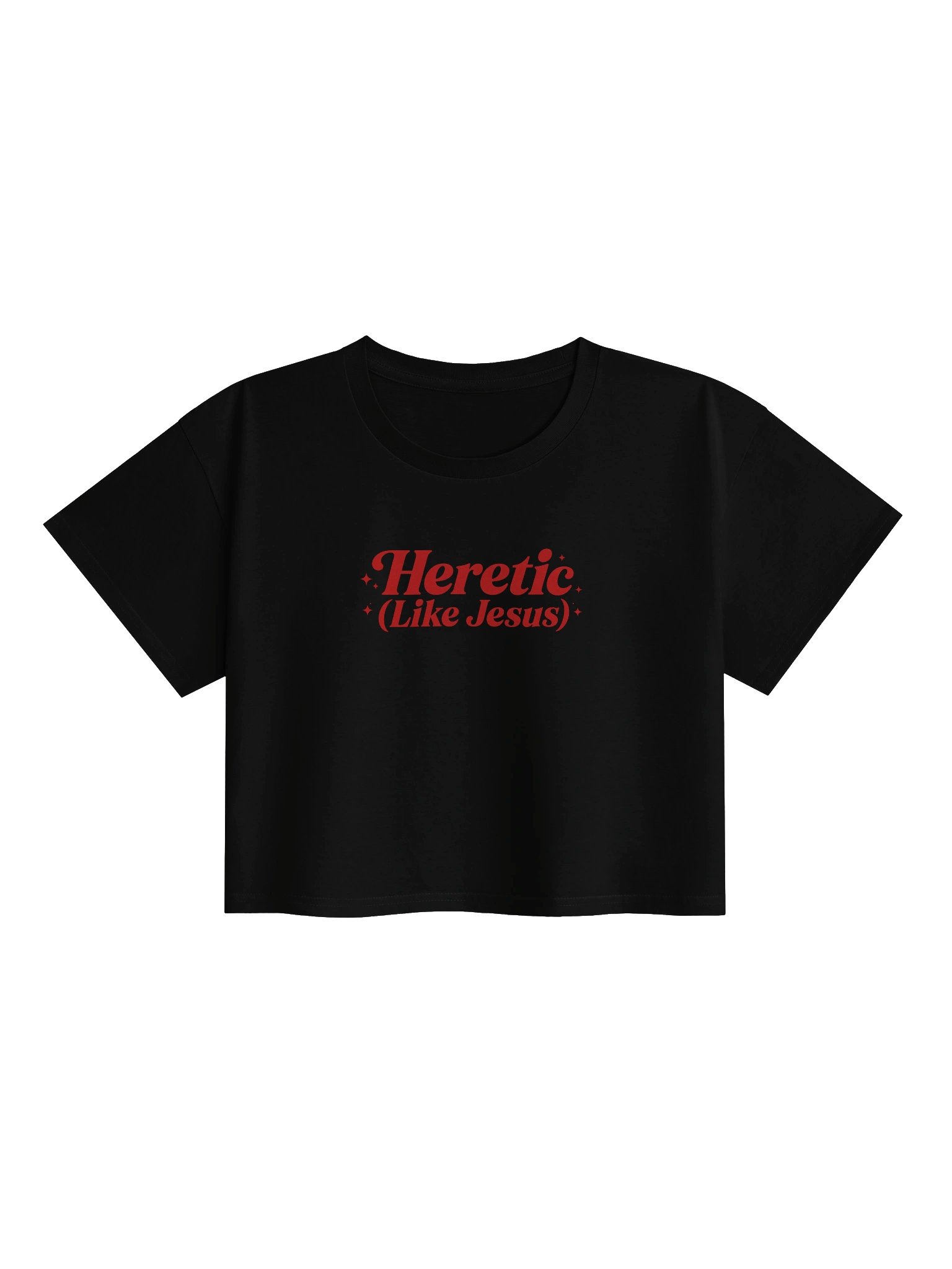 Heretic (Like Jesus) Women's Crop Top product image (1)