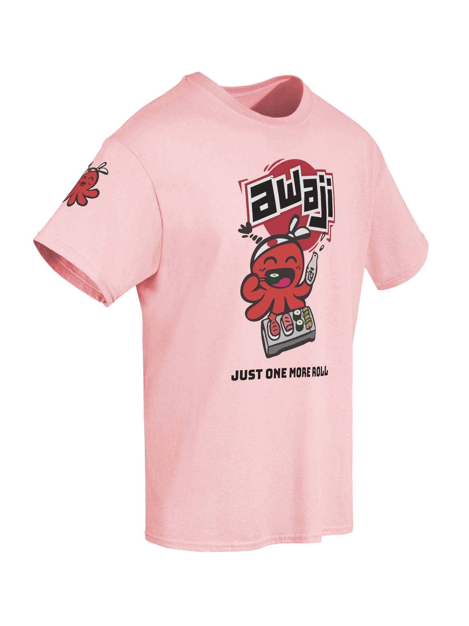 Awaji Just One More Roll Tee Light Pink product image (8)