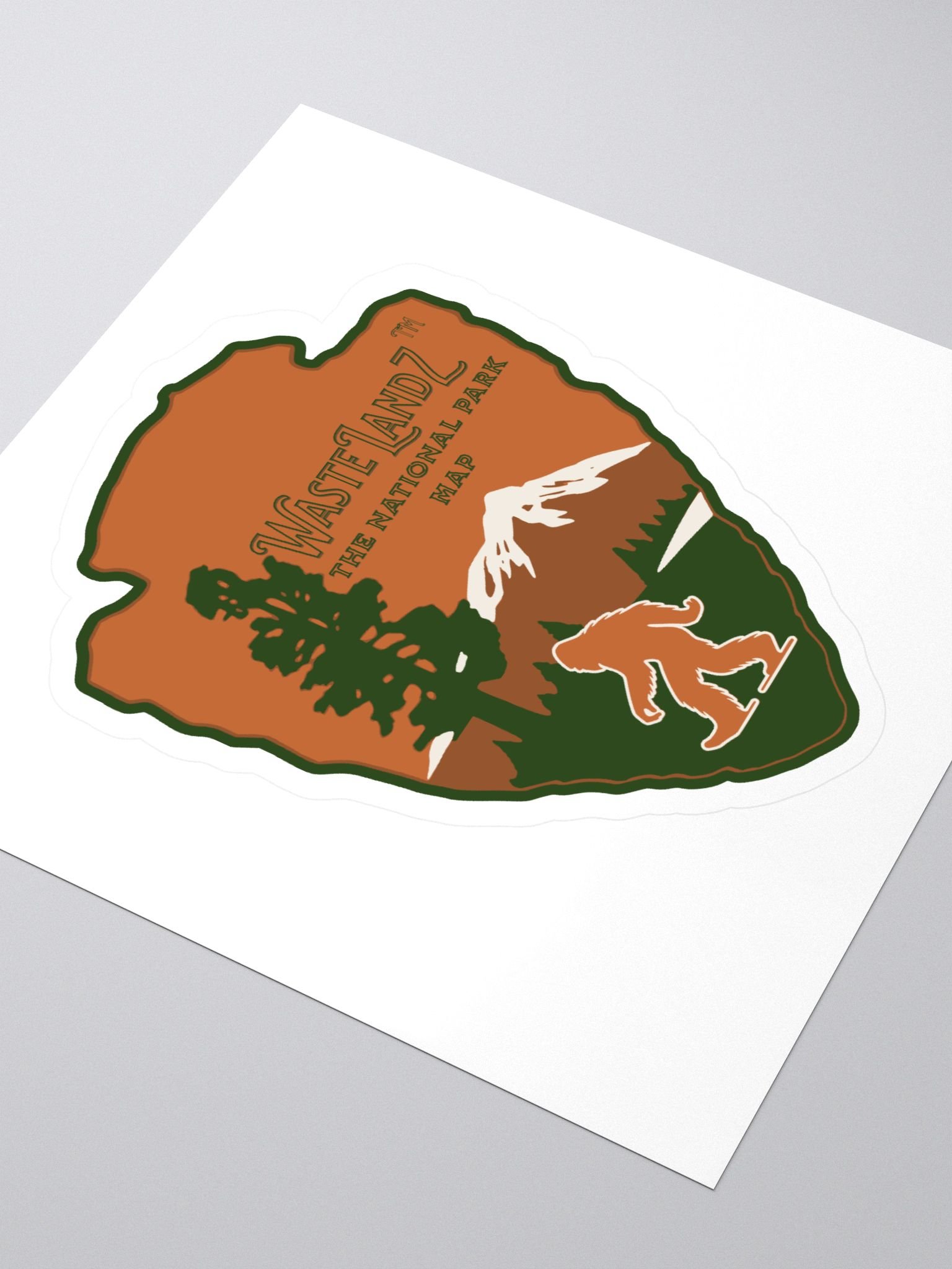 Wastelandz National Park Emblem Stickers product image (3)
