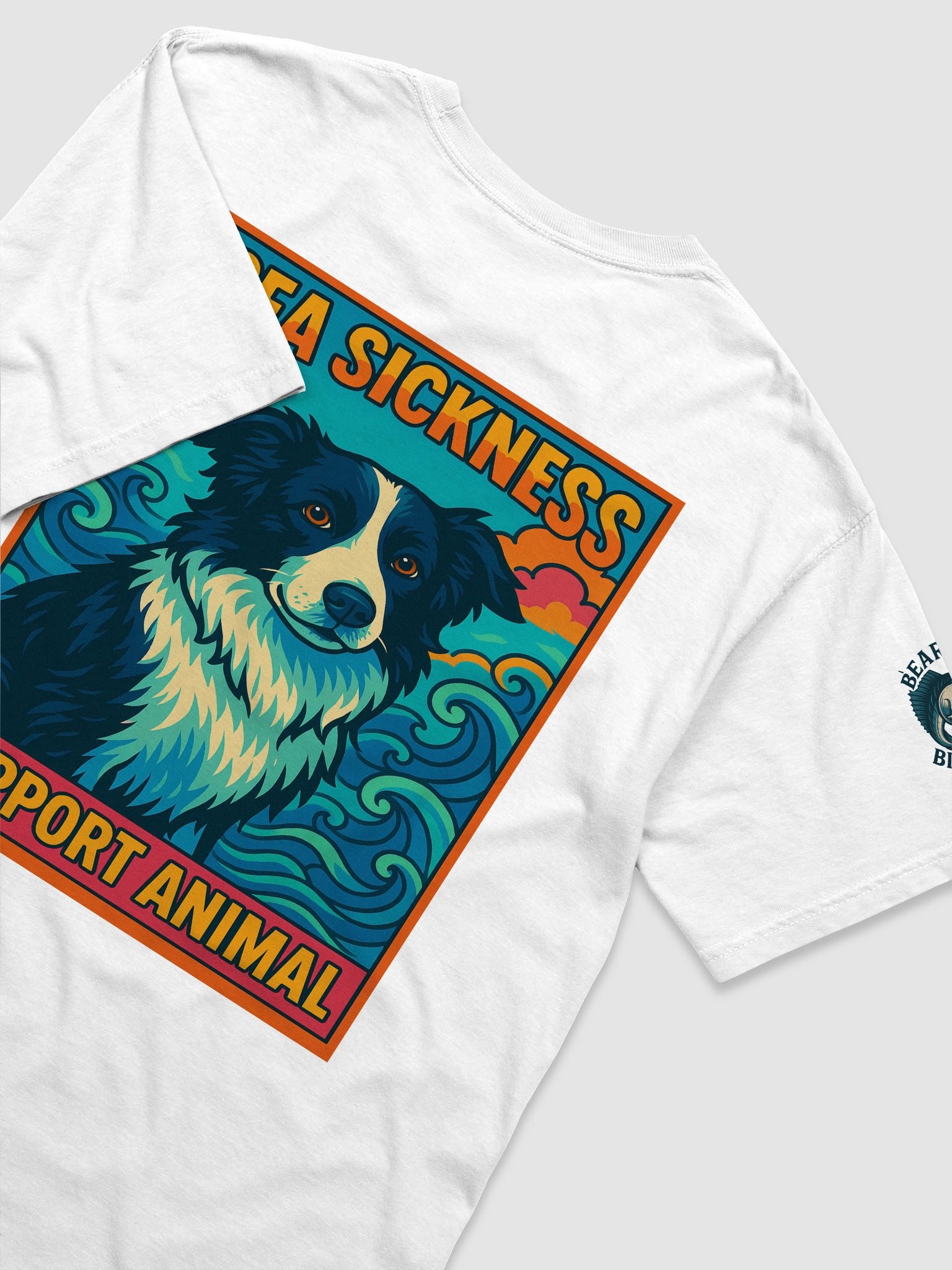 Sea Sickness Support Animal T-Shirt product image (3)
