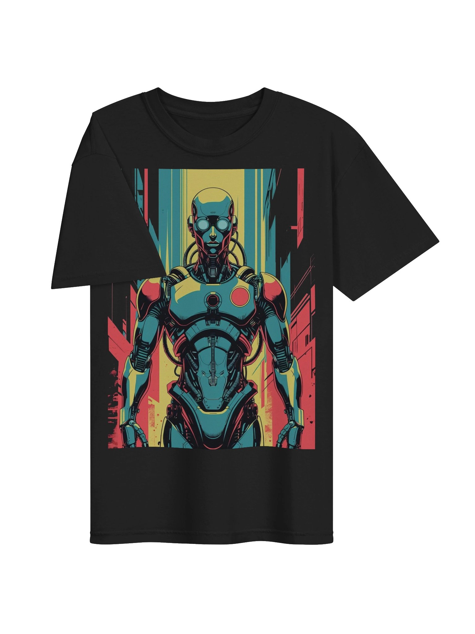 Cyber Bounty Hunter Heavyweight T-Shirt product image (6)