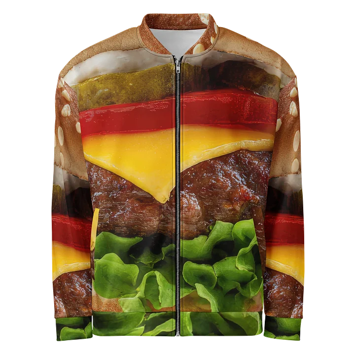 Burger Bomber Jacket product image (1)