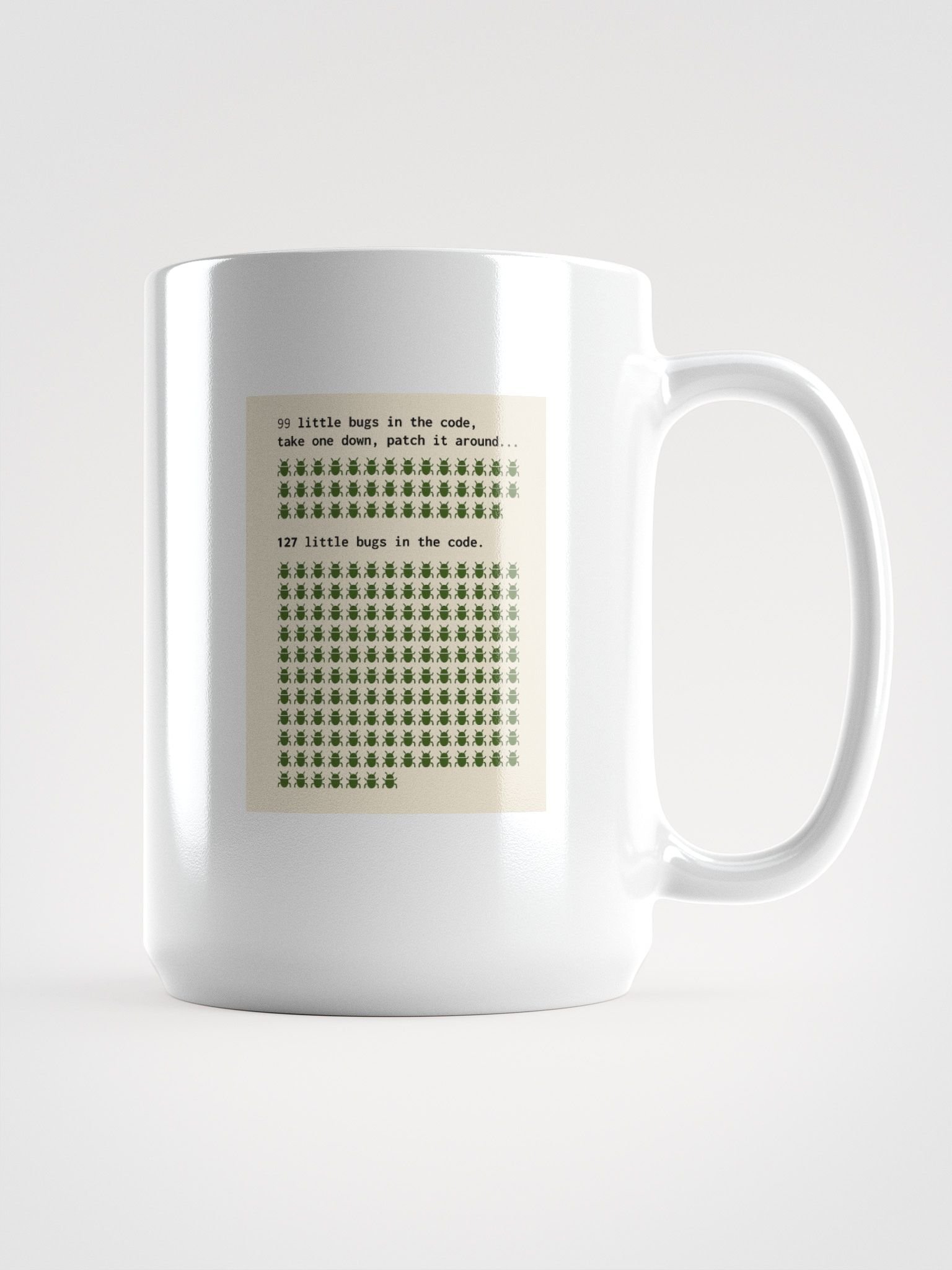 🐞 99 Bugs in the Code – Infinite Loop Edition - Mug product image (1)