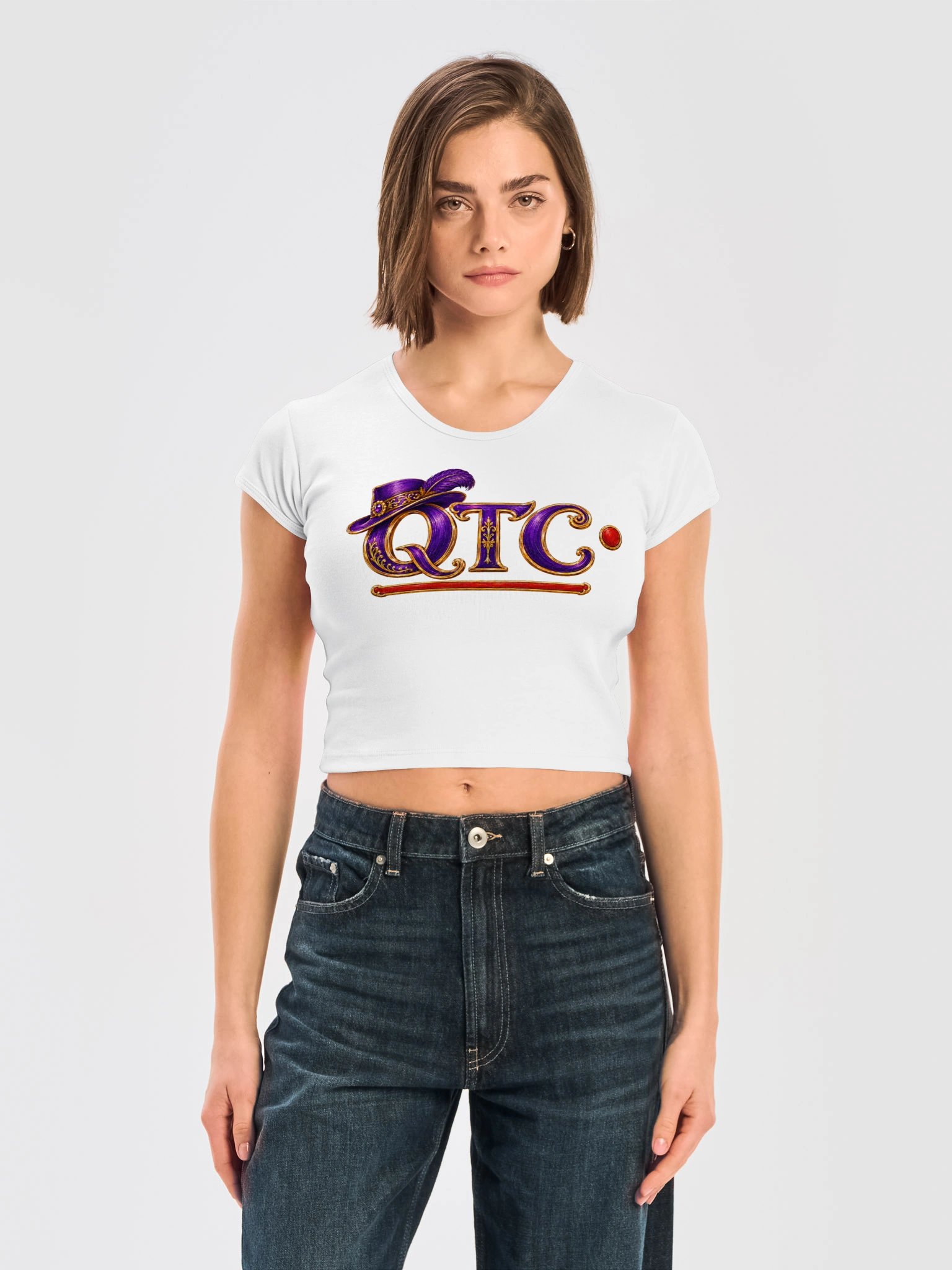 Beat The Devil Out of It | Baby Tee Crop QTC product image (27)