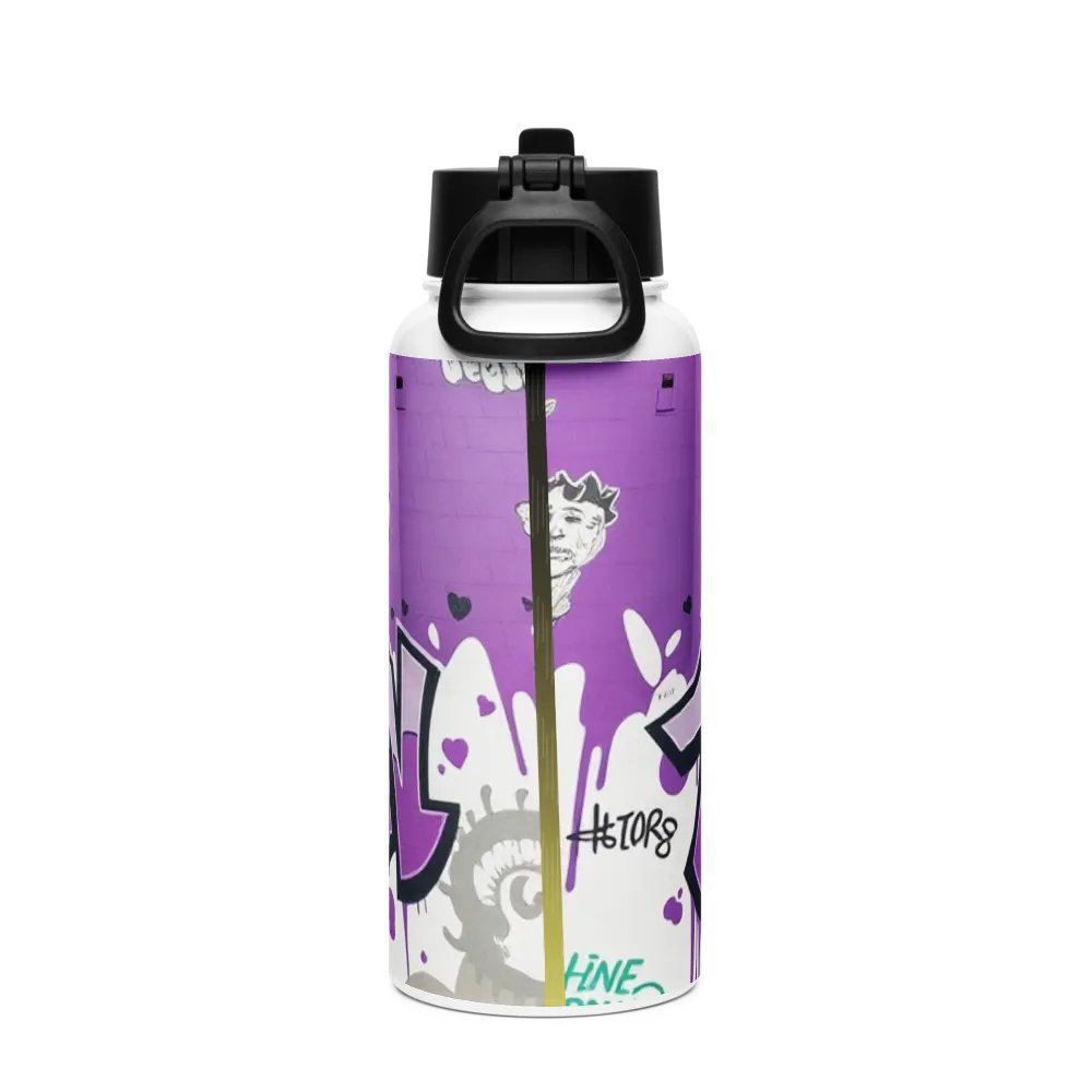 Menacing Jester Stainless Steel Water Bottle product image (2)