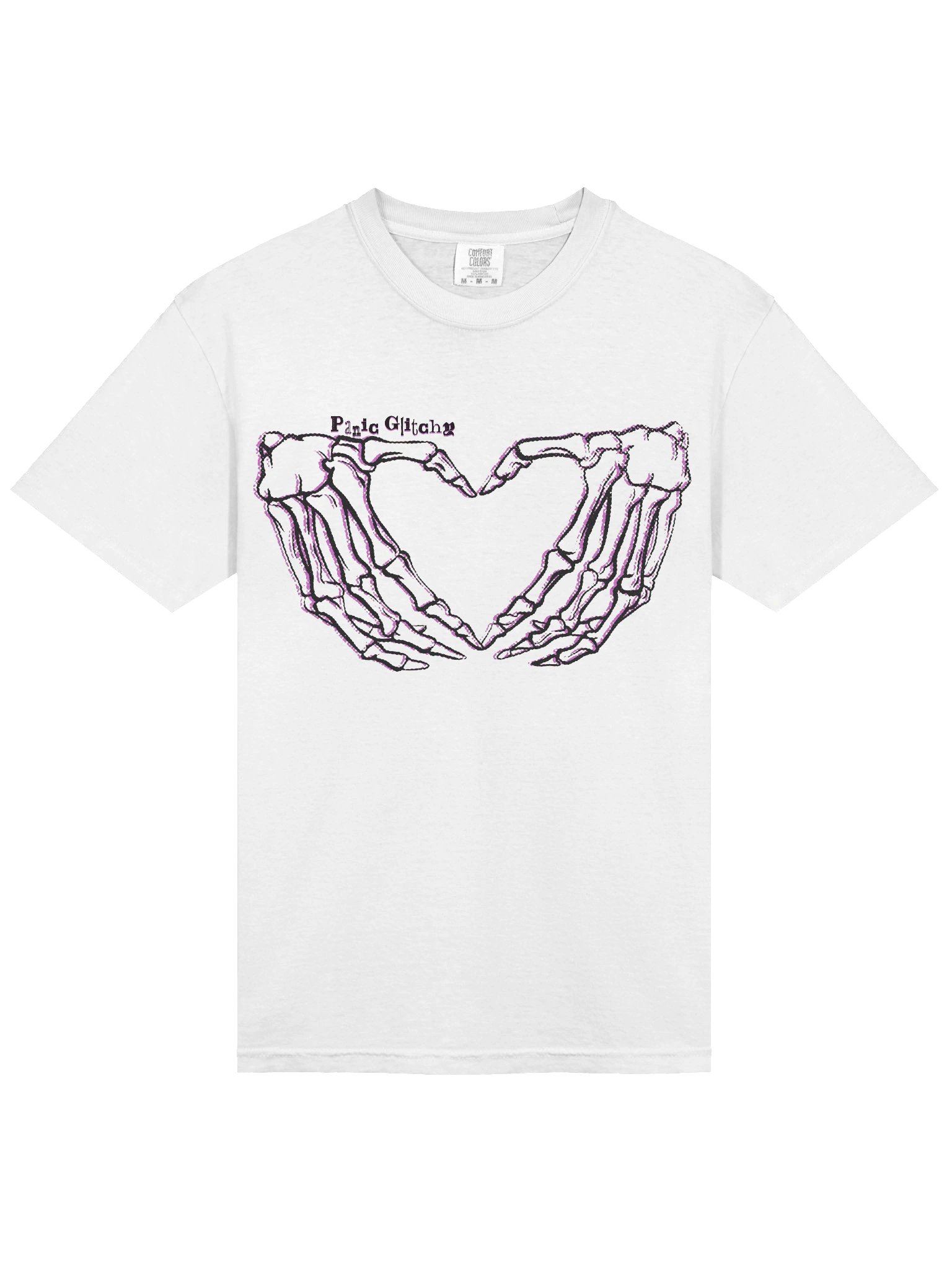 Glitchy Heart & Bones Tee product image (17)