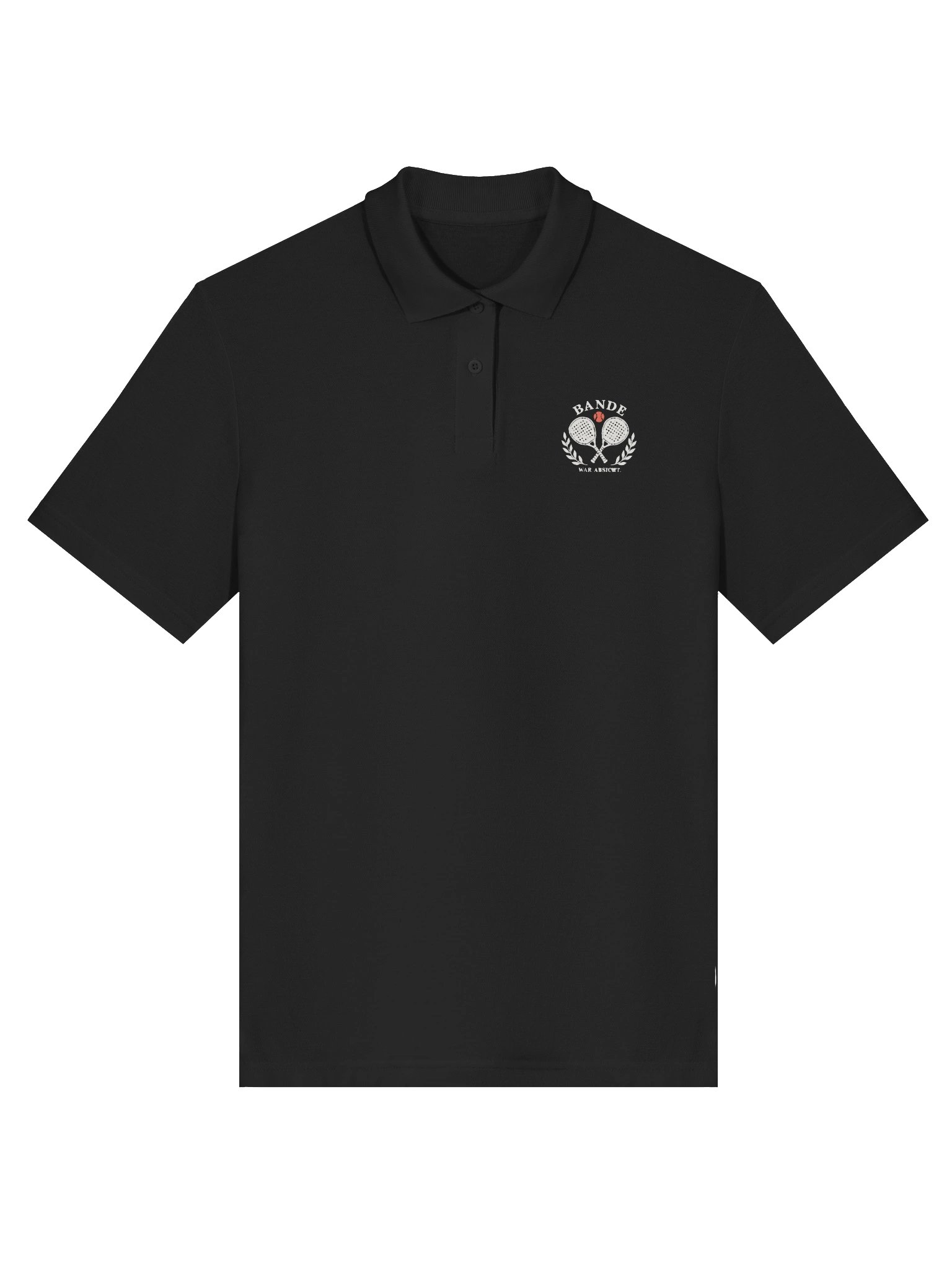 BANDE WAR ABSICHT. Damen Padel Poloshirt – Schwarz product image (1)