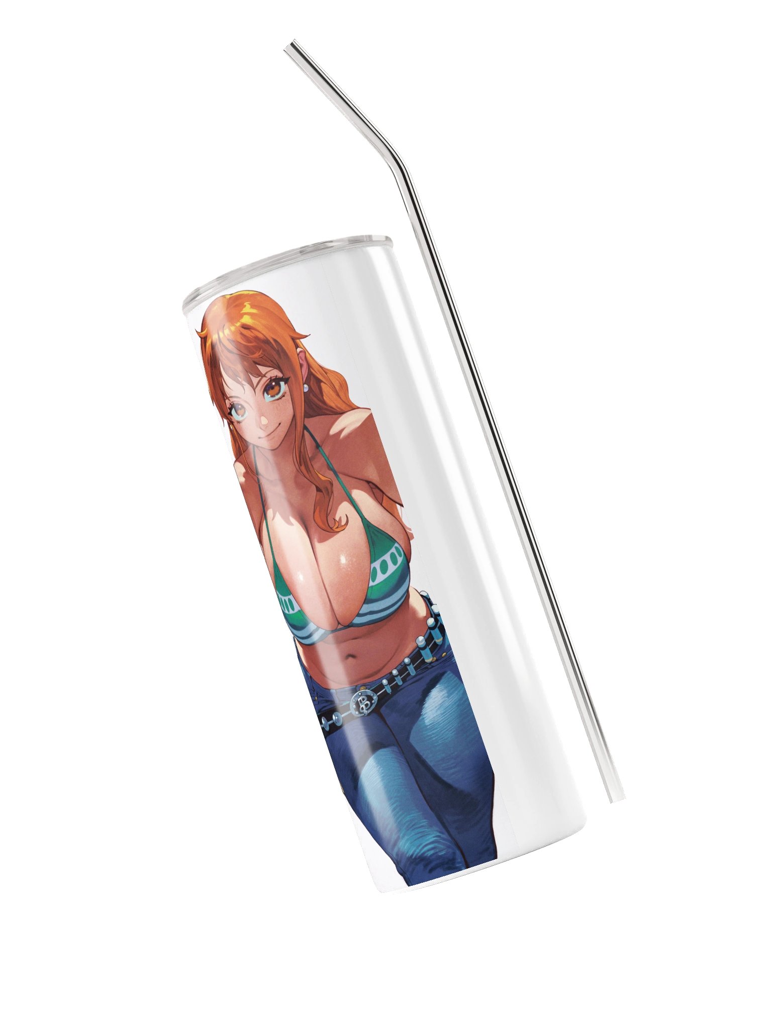 Orange Hair Girl Tumbler Bottle product image (3)