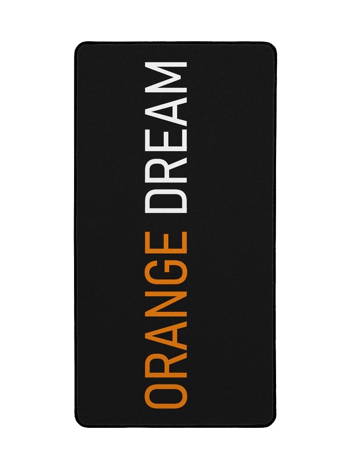 Orange Dream Desk Mat product image (2)