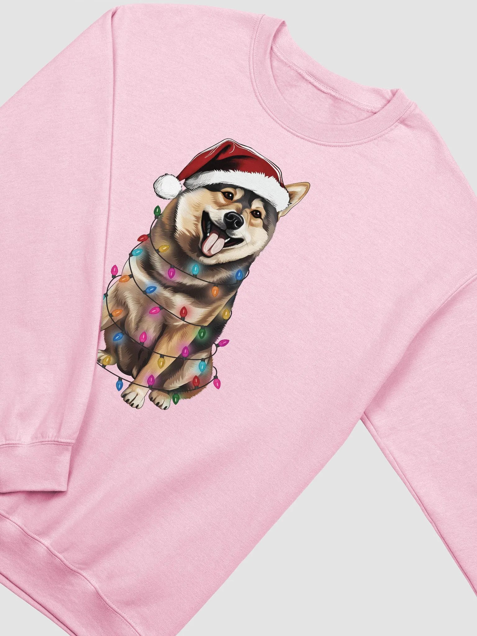 Funny Shiba Inu(Tricolor) Christmas Sweatshirt for Shiba Inu Paw-rents product image (14)