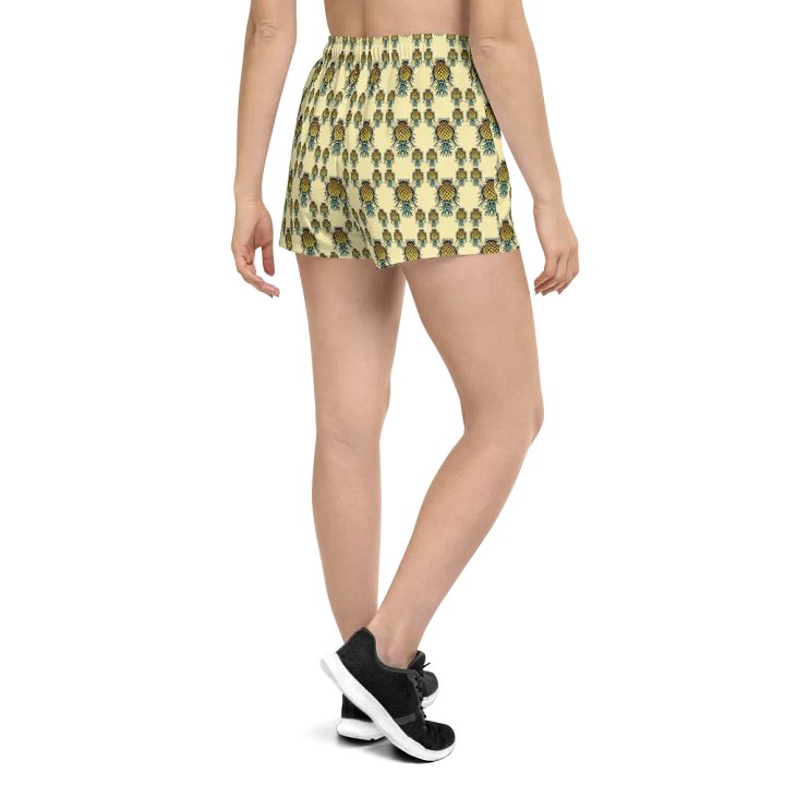 double-ender upside-down pineapple print shorts product image (1)