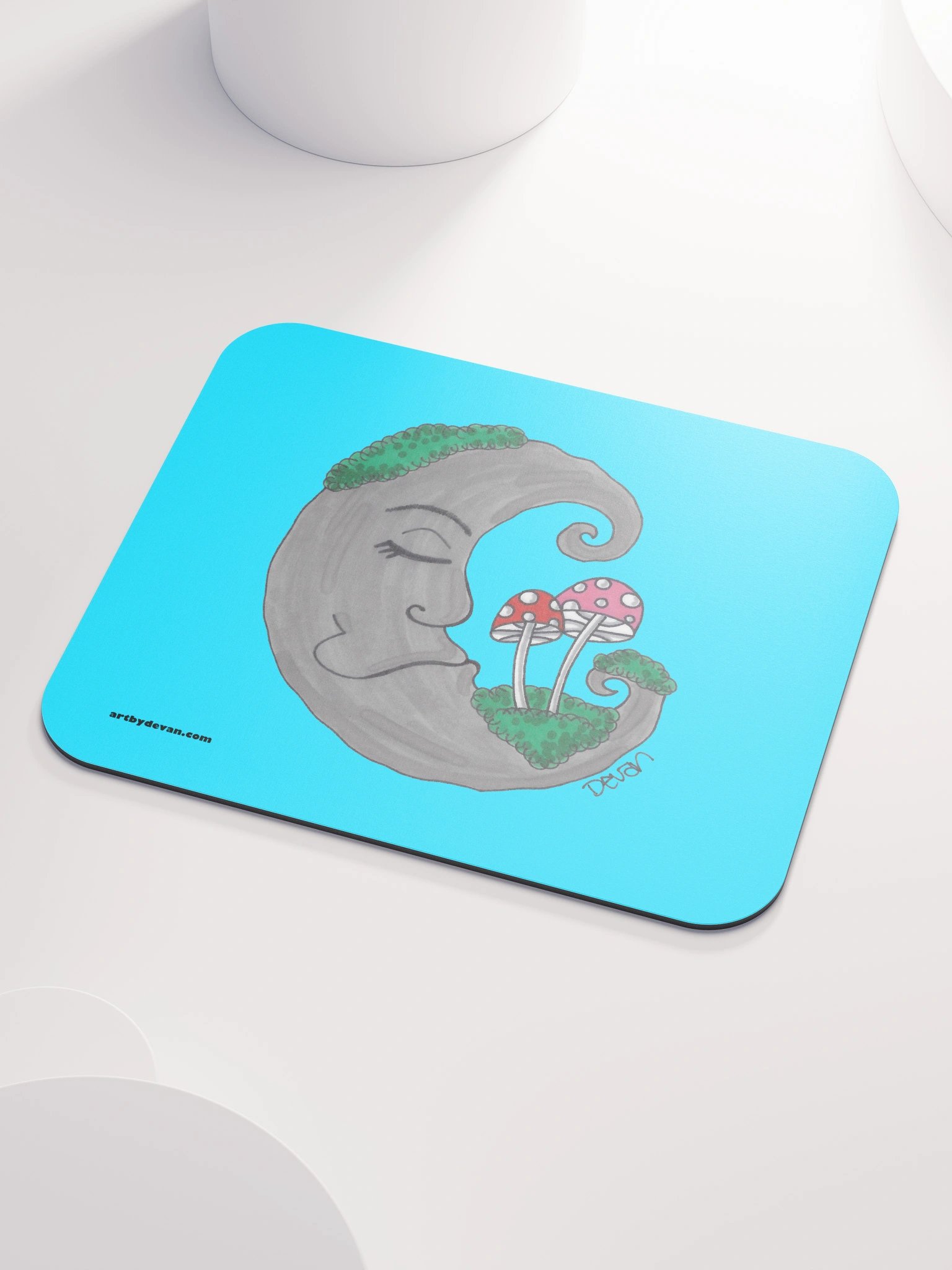 Mushroom Moon Mousepad product image (3)
