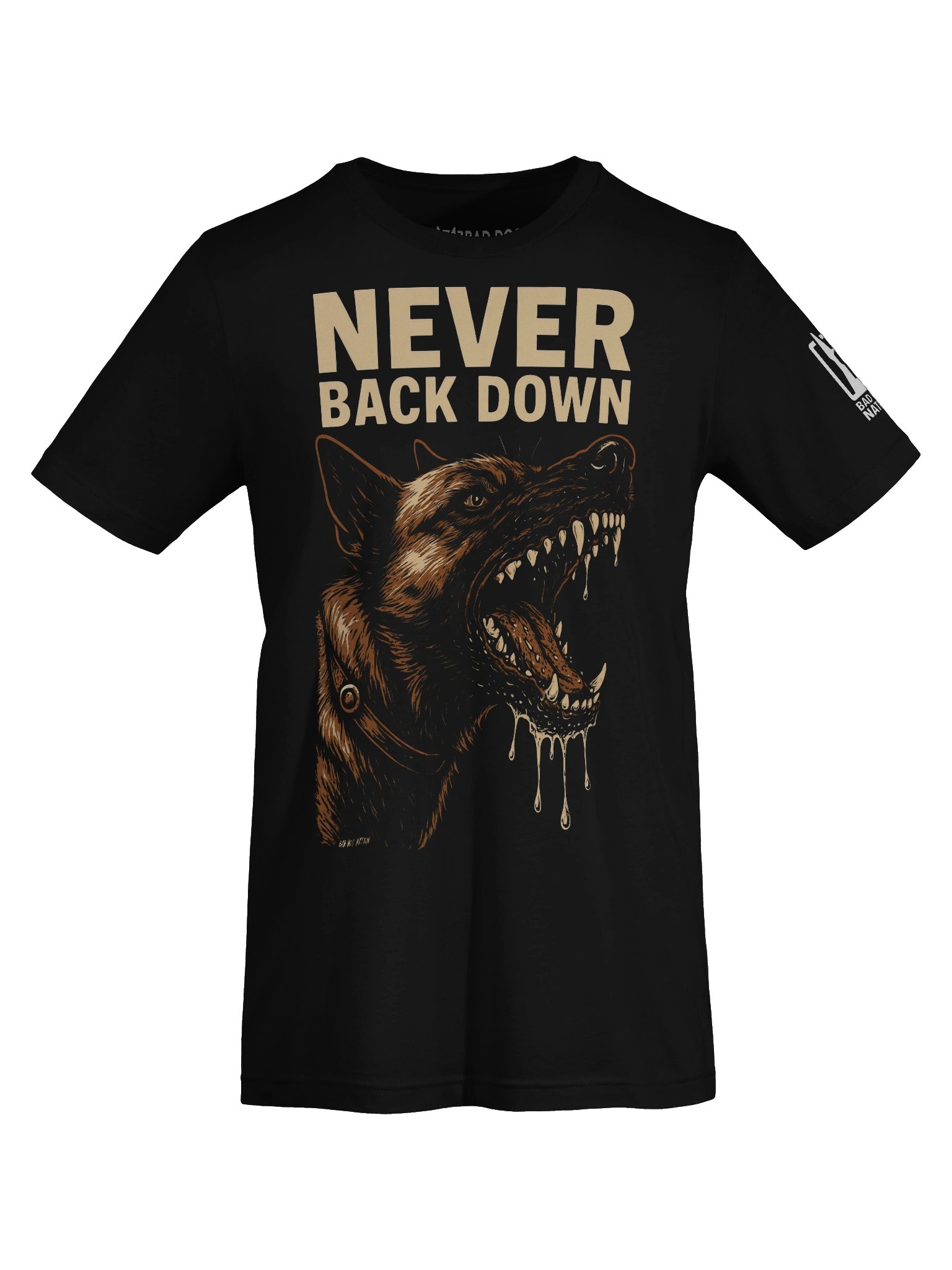 Never Back Down - PREMIUM ADULT UNISEX T-SHIRT product image (1)