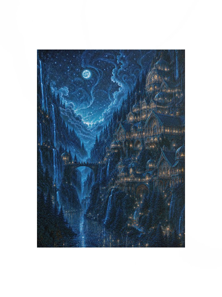 Feast of Starlight in the Hidden Valley ⎯ Fine Art Print product image (1)
