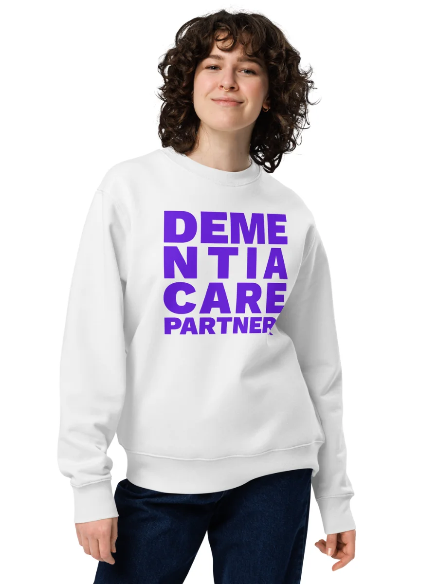 Dementia Care Partner Sweater - White product image (3)