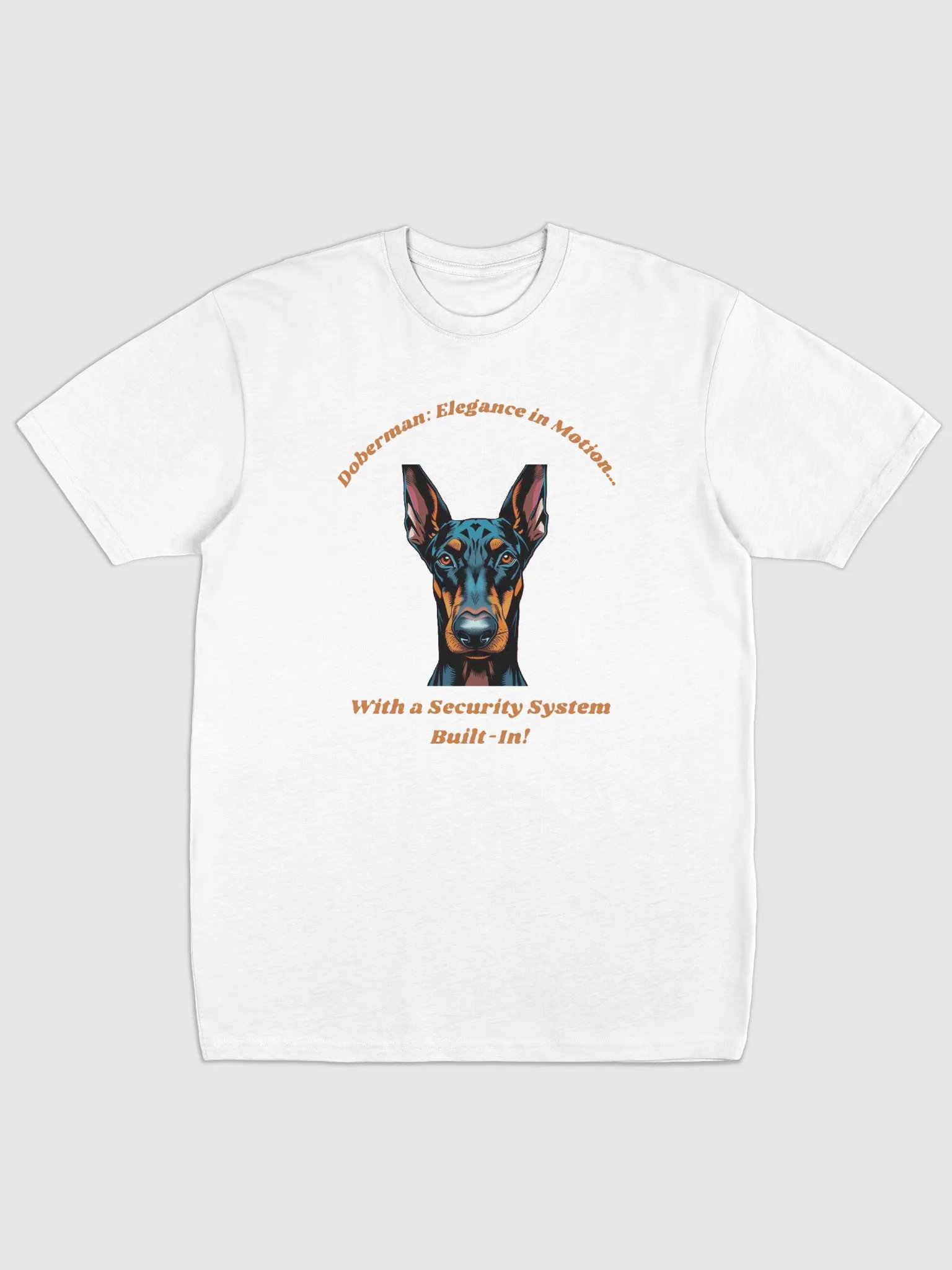 Doberman Security Design Tee product image (3)