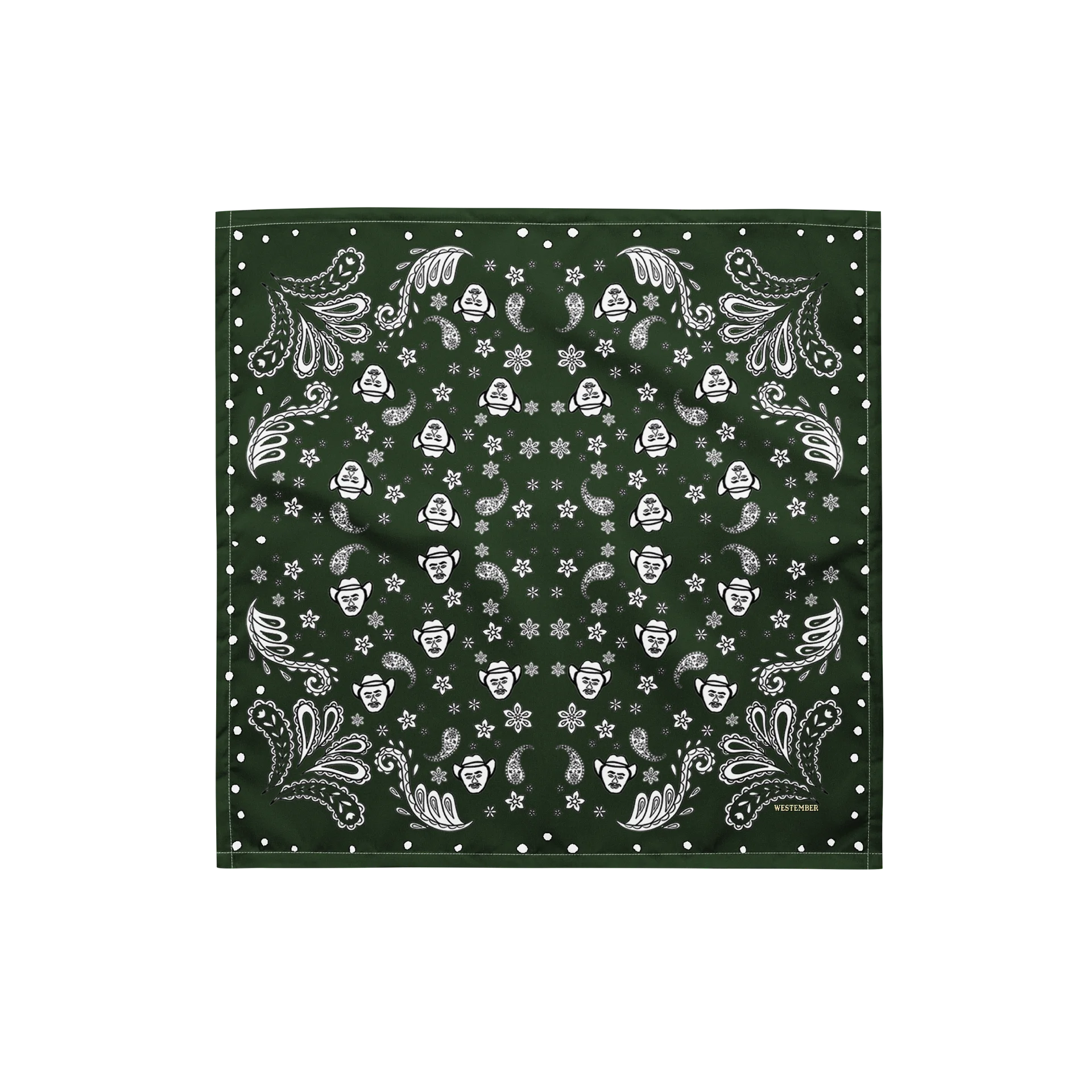 WESTEMBER 2026 BANDANA - GREEN product image (1)