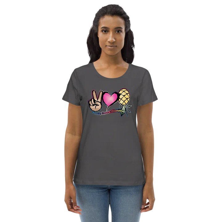 Peace Love & Pineapples fitted shirt product image (7)